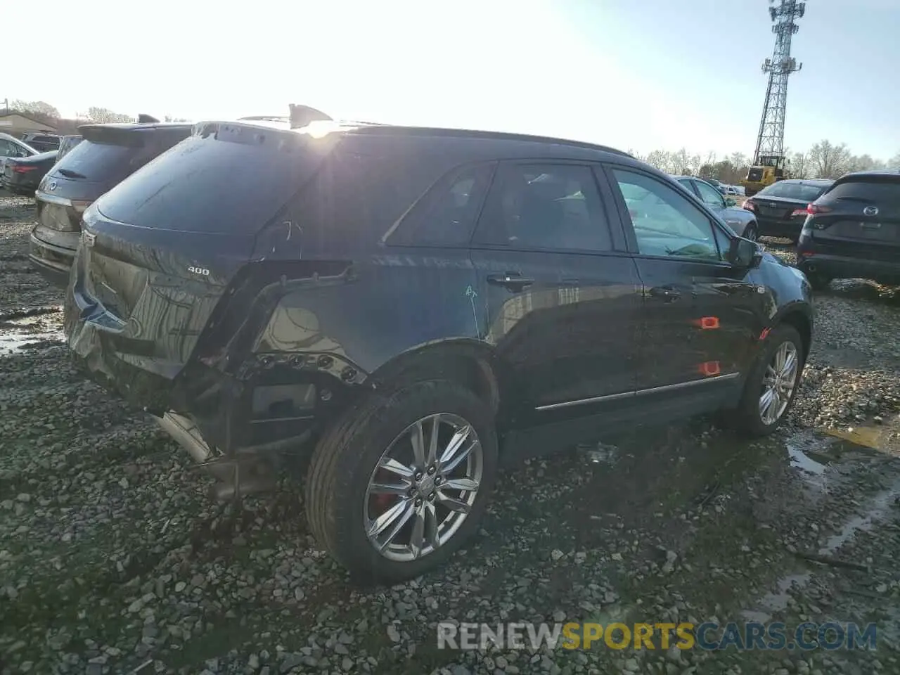 3 Photograph of a damaged car 1GYKNGRS6PZ131182 CADILLAC XT5 2023