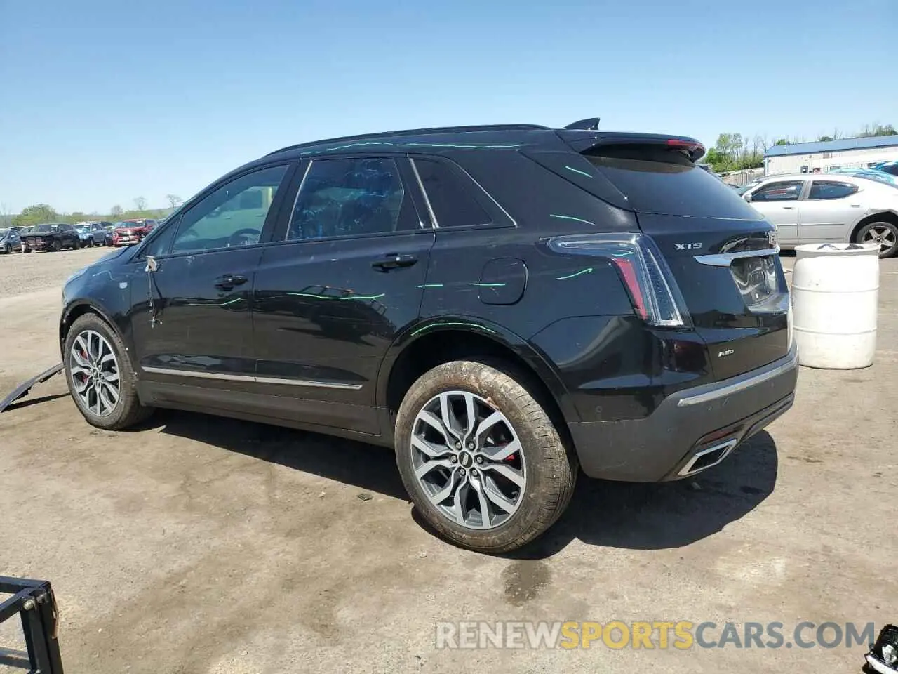 2 Photograph of a damaged car 1GYKNGRS8PZ100581 CADILLAC XT5 2023