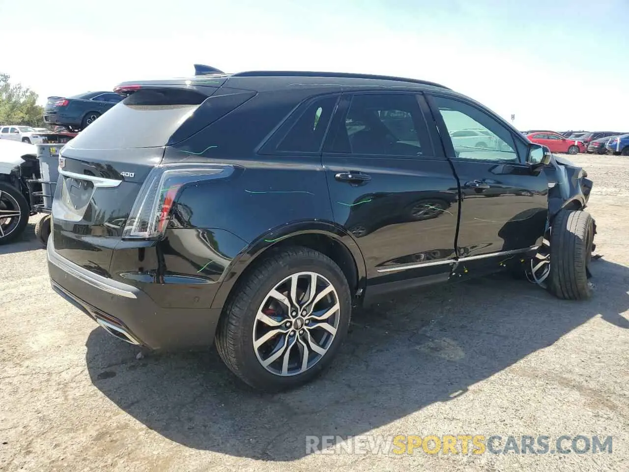 3 Photograph of a damaged car 1GYKNGRS8PZ100581 CADILLAC XT5 2023