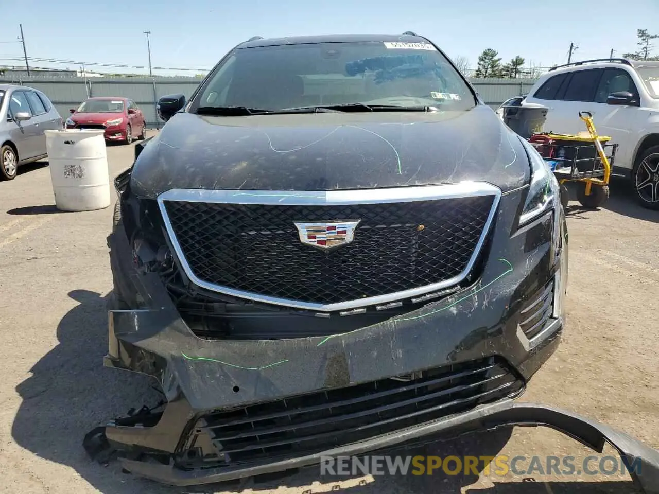 5 Photograph of a damaged car 1GYKNGRS8PZ100581 CADILLAC XT5 2023