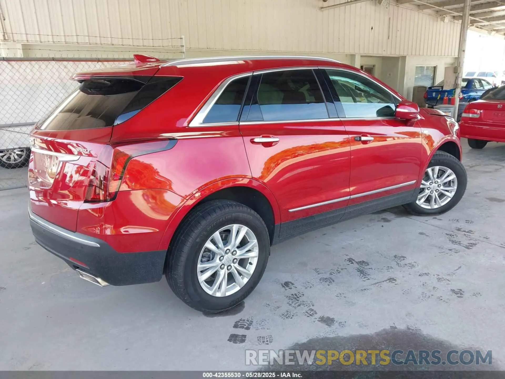 4 Photograph of a damaged car 1GYKNAR42RZ738679 CADILLAC XT5 2024