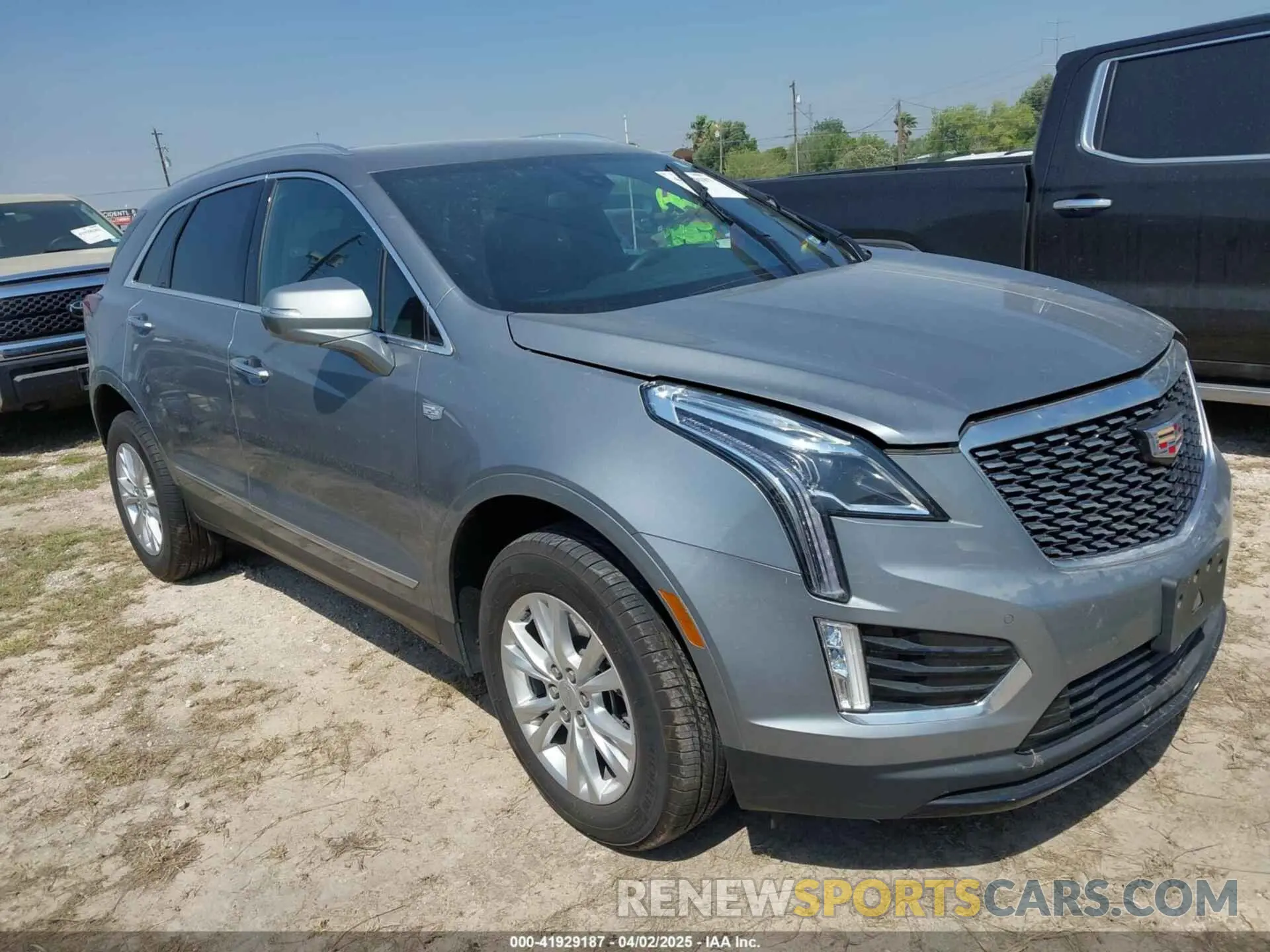 1 Photograph of a damaged car 1GYKNAR47RZ745529 CADILLAC XT5 2024