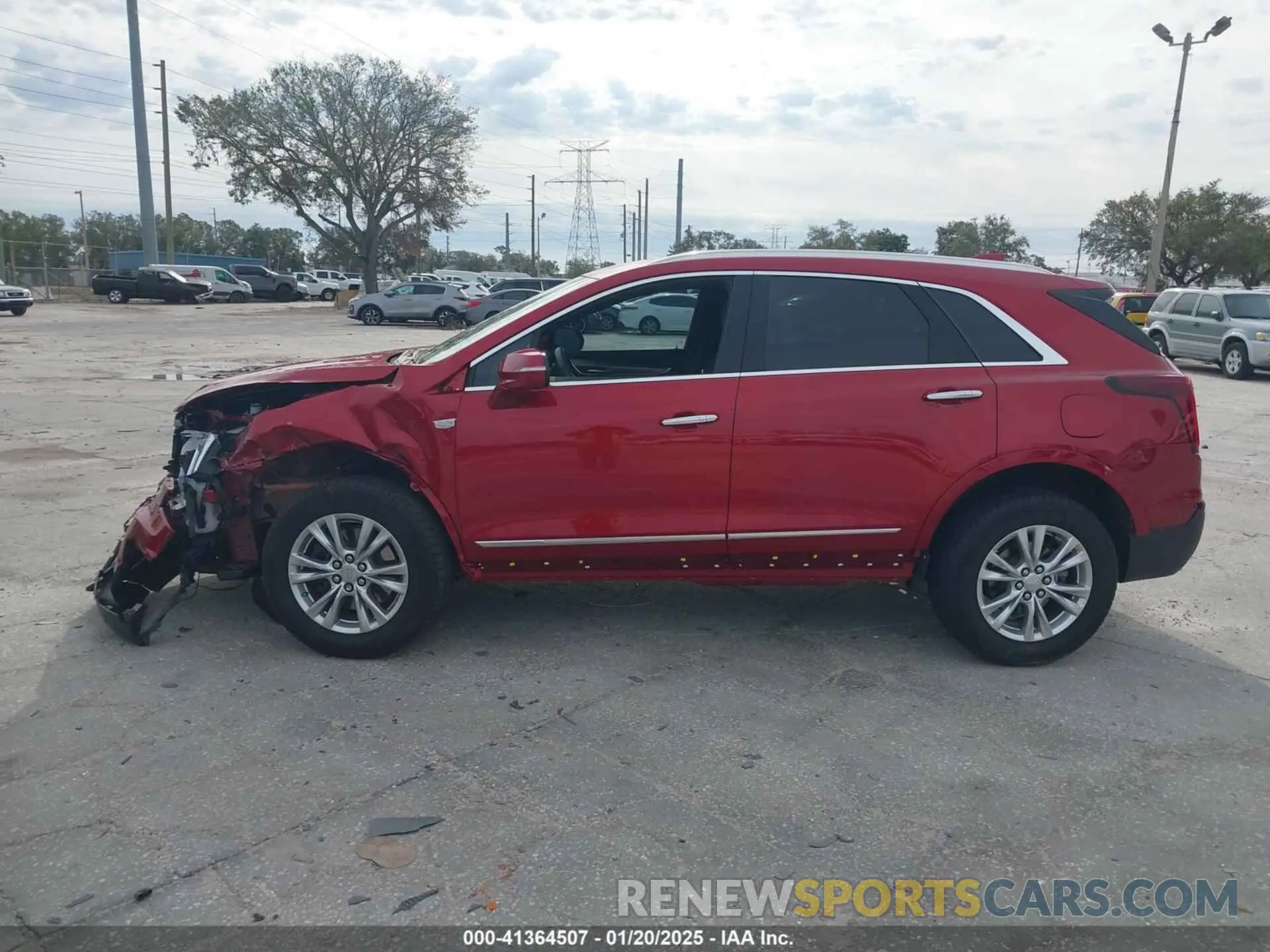 14 Photograph of a damaged car 1GYKNAR48RZ716976 CADILLAC XT5 2024
