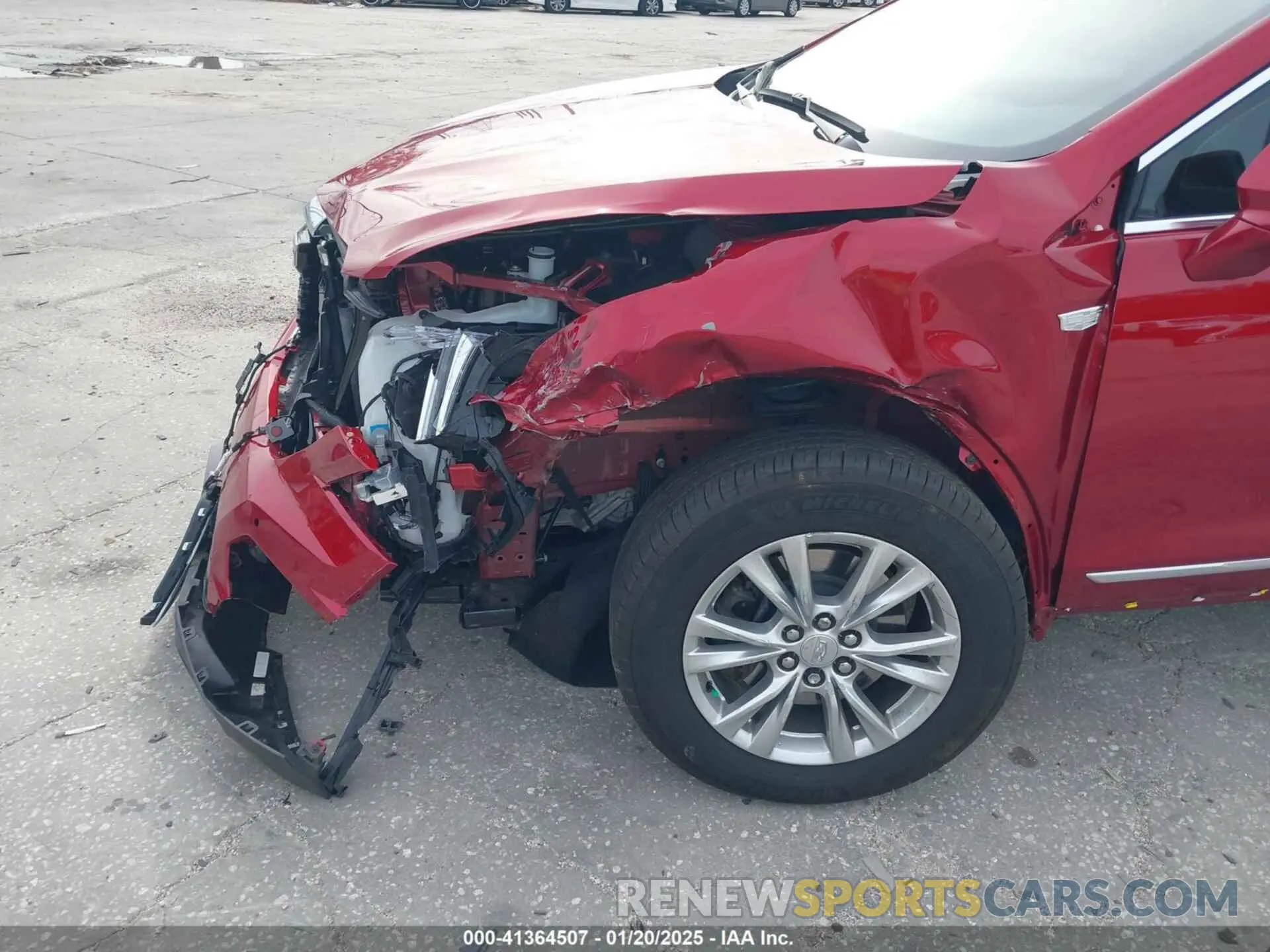 17 Photograph of a damaged car 1GYKNAR48RZ716976 CADILLAC XT5 2024