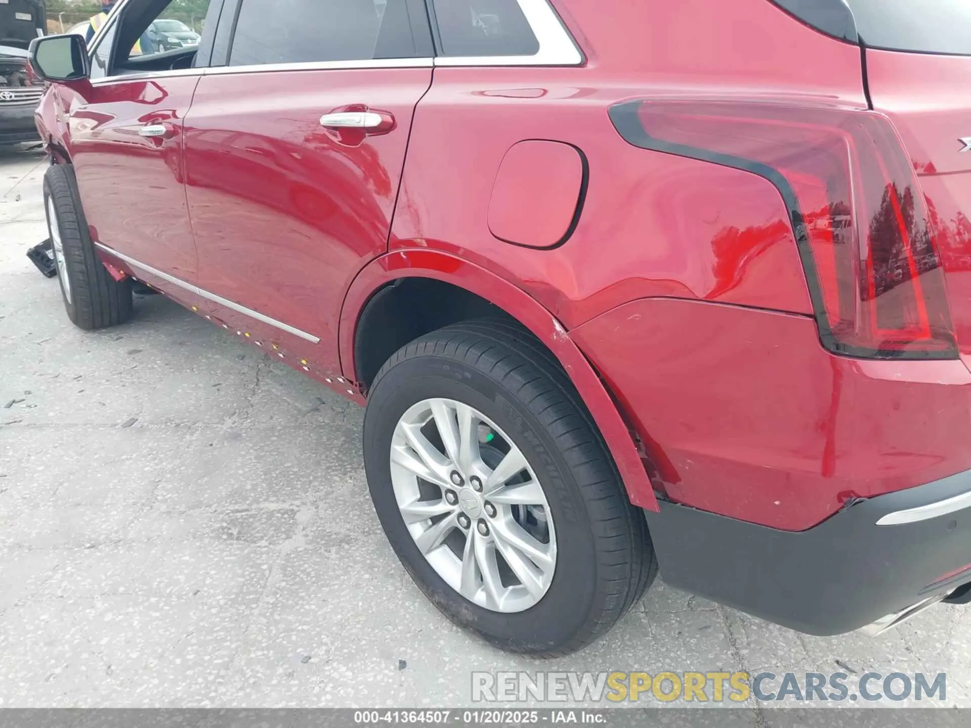 18 Photograph of a damaged car 1GYKNAR48RZ716976 CADILLAC XT5 2024