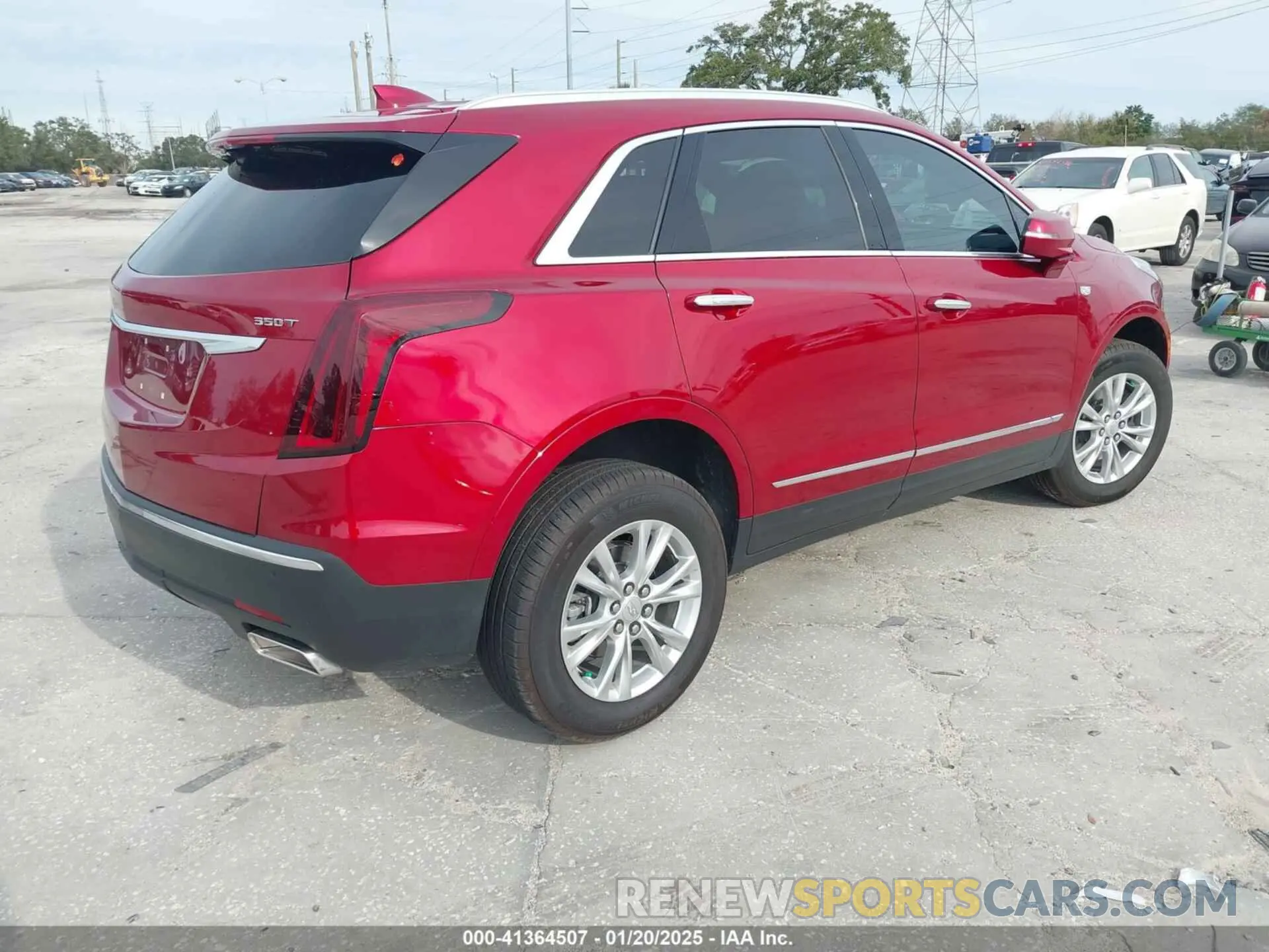 4 Photograph of a damaged car 1GYKNAR48RZ716976 CADILLAC XT5 2024