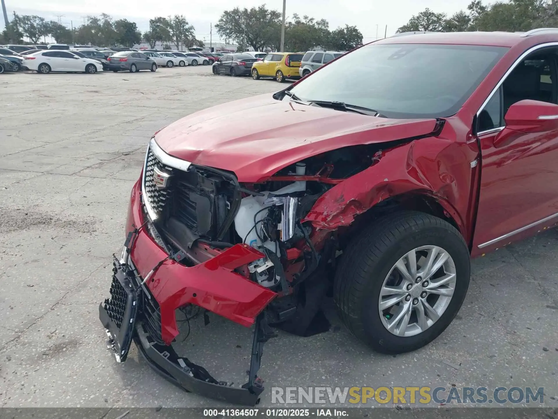 6 Photograph of a damaged car 1GYKNAR48RZ716976 CADILLAC XT5 2024