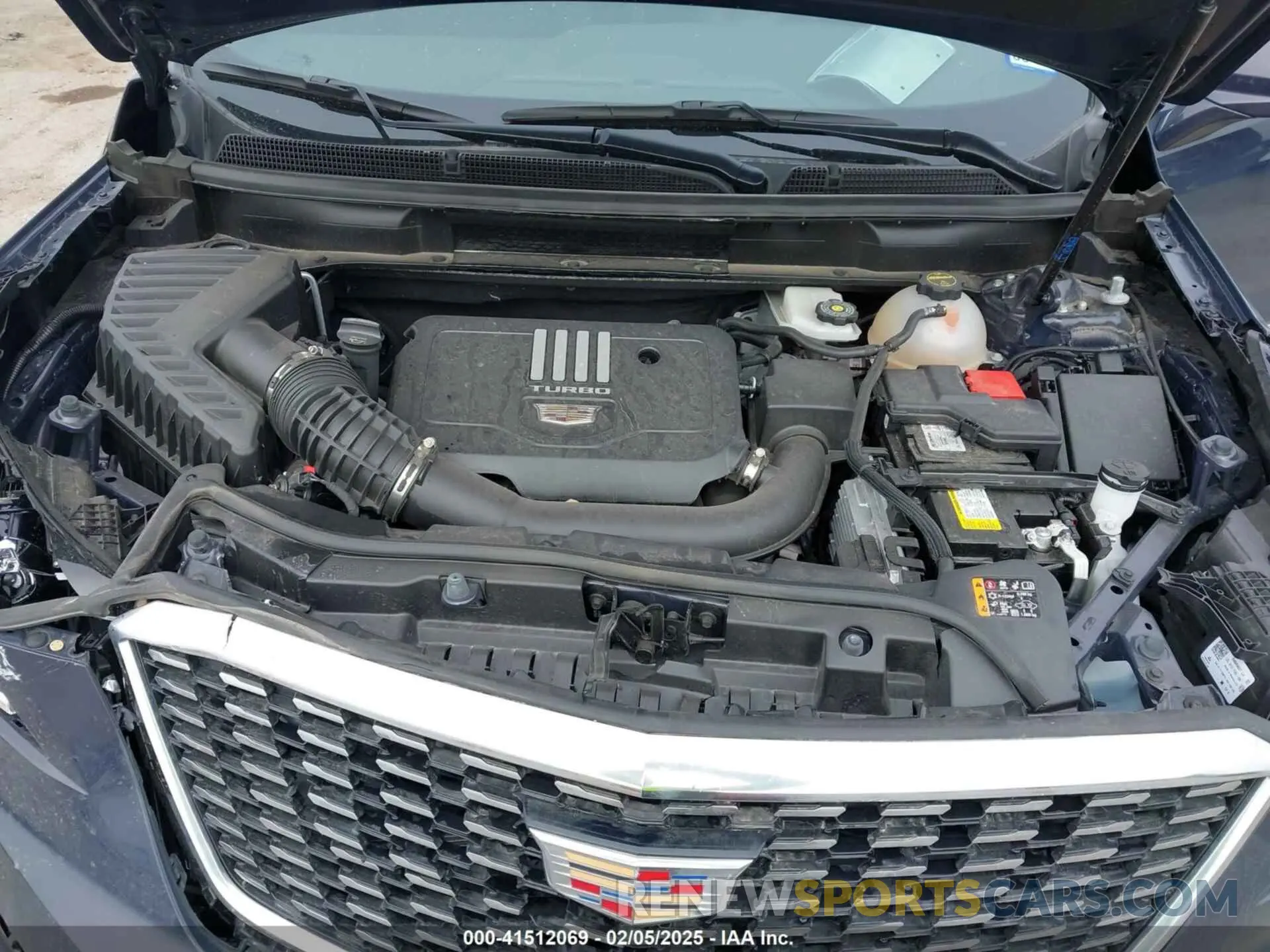 10 Photograph of a damaged car 1GYKNCR47RZ755652 CADILLAC XT5 2024