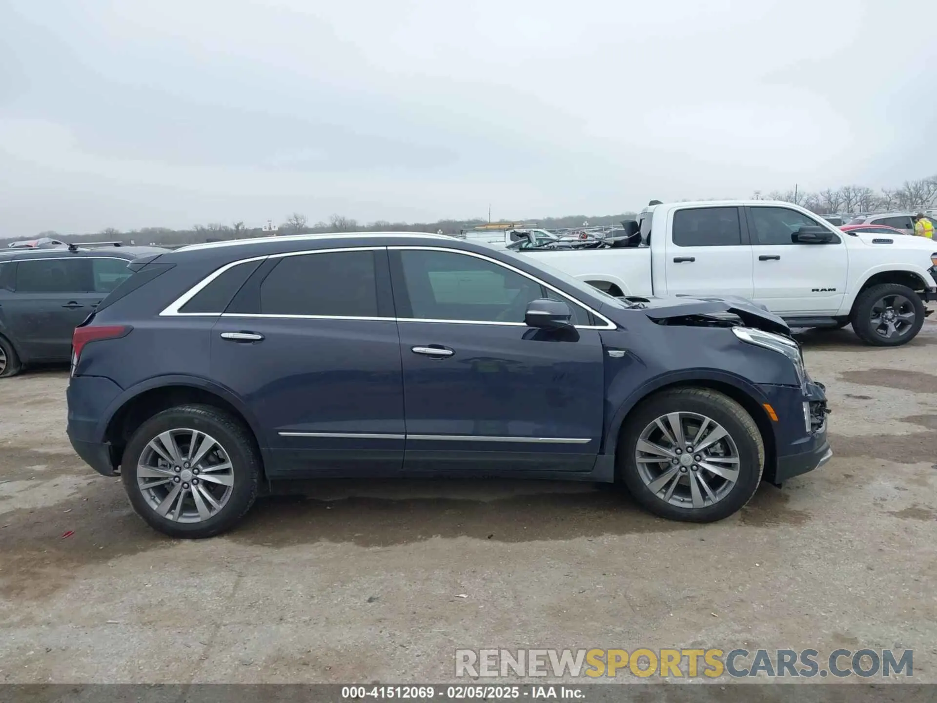 13 Photograph of a damaged car 1GYKNCR47RZ755652 CADILLAC XT5 2024