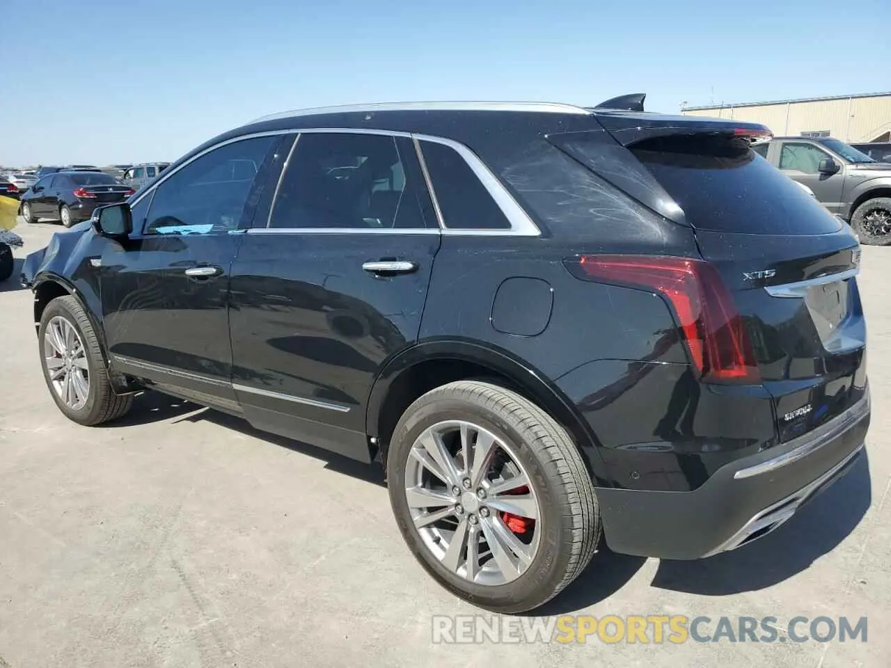 2 Photograph of a damaged car 1GYKNCR4XRZ705392 CADILLAC XT5 2024