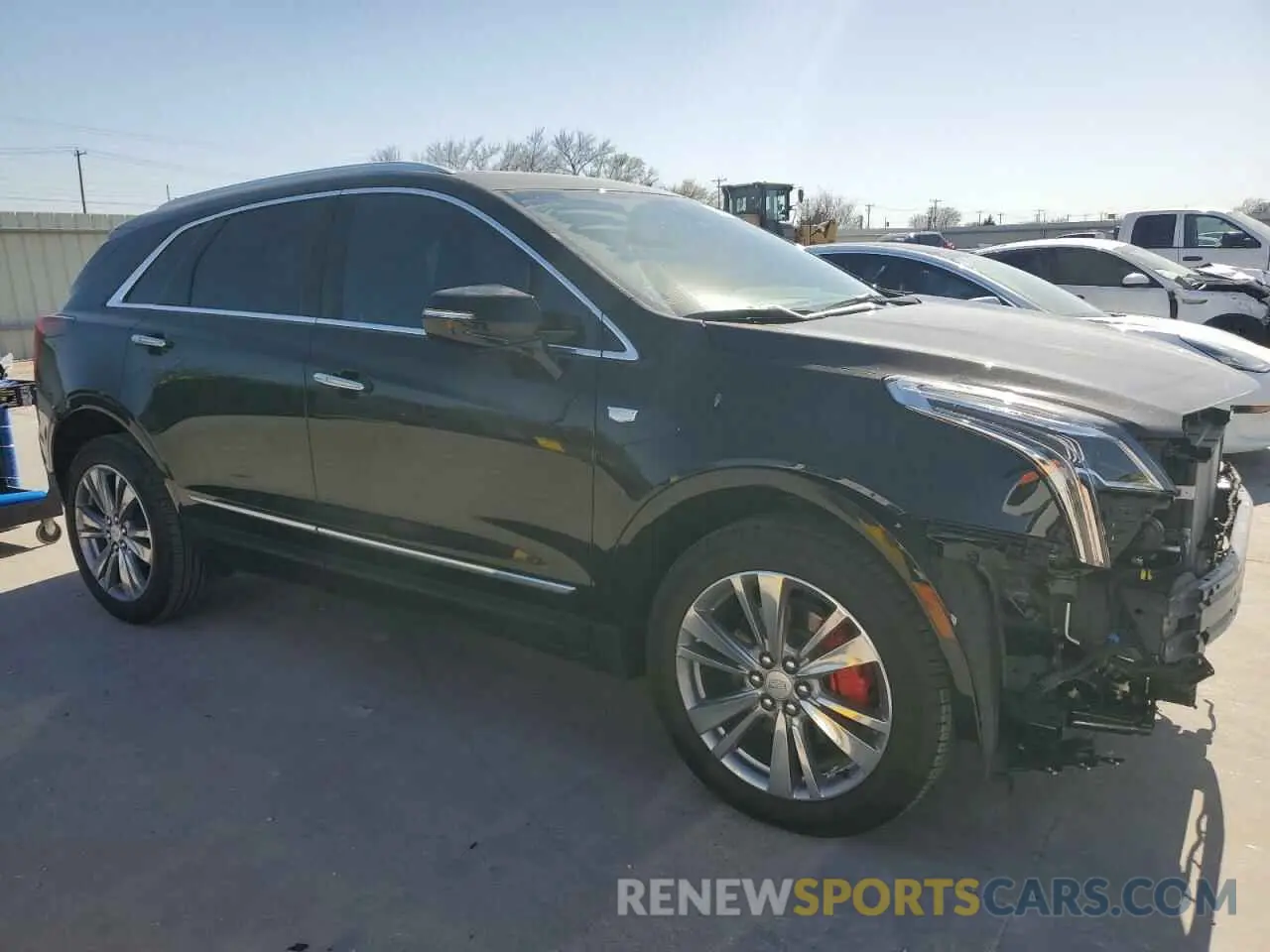 4 Photograph of a damaged car 1GYKNCR4XRZ705392 CADILLAC XT5 2024