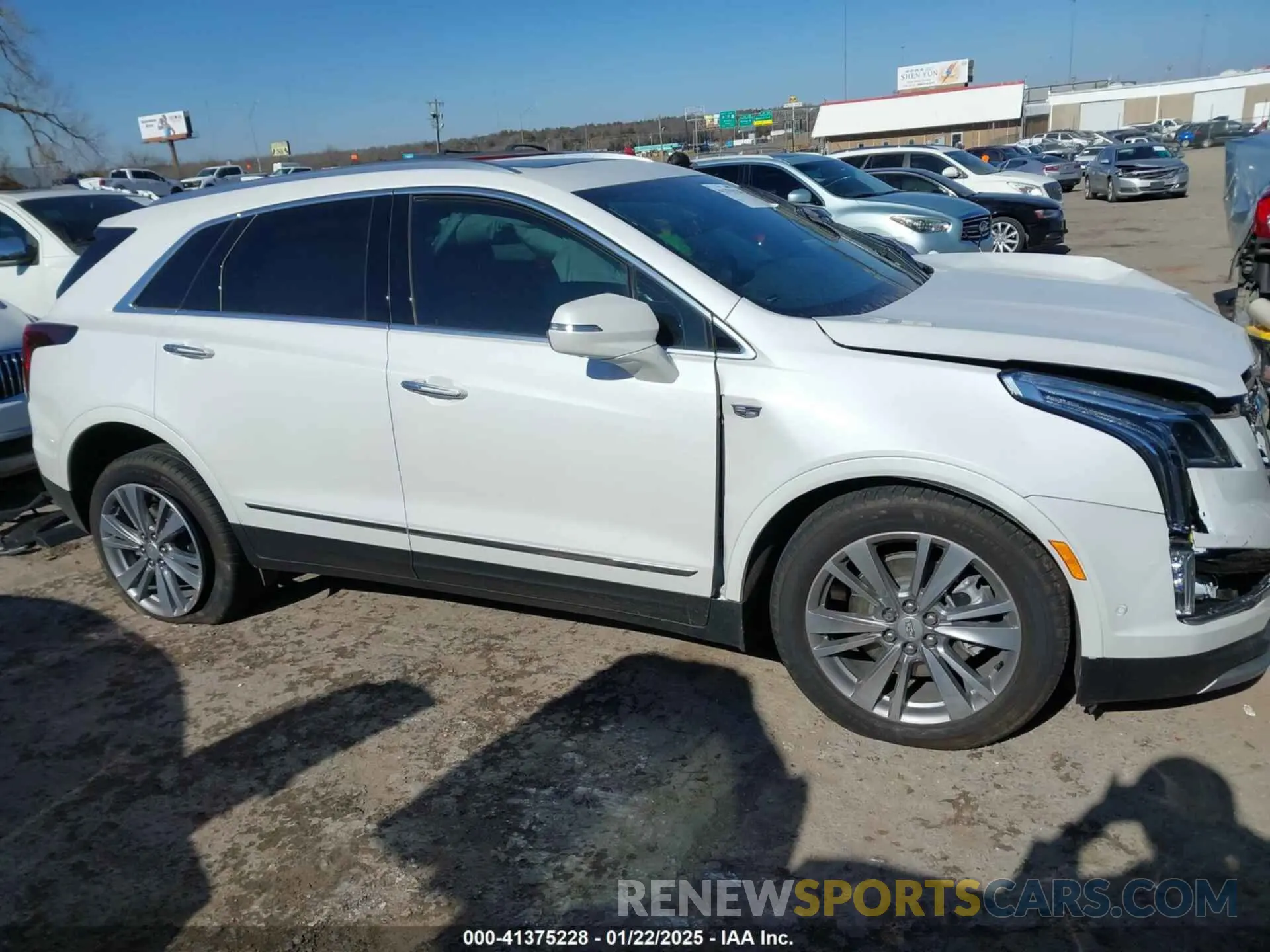 13 Photograph of a damaged car 1GYKNCRS2RZ743715 CADILLAC XT5 2024