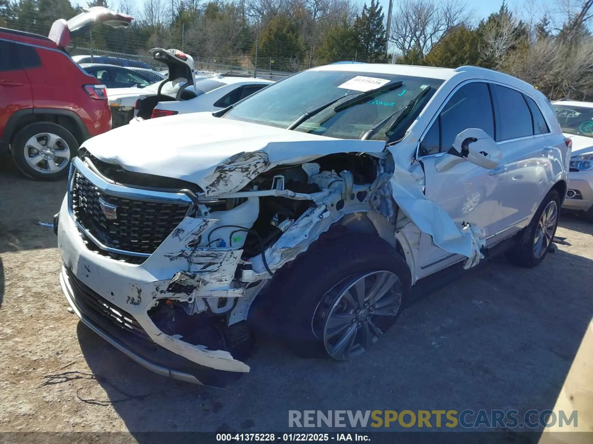2 Photograph of a damaged car 1GYKNCRS2RZ743715 CADILLAC XT5 2024