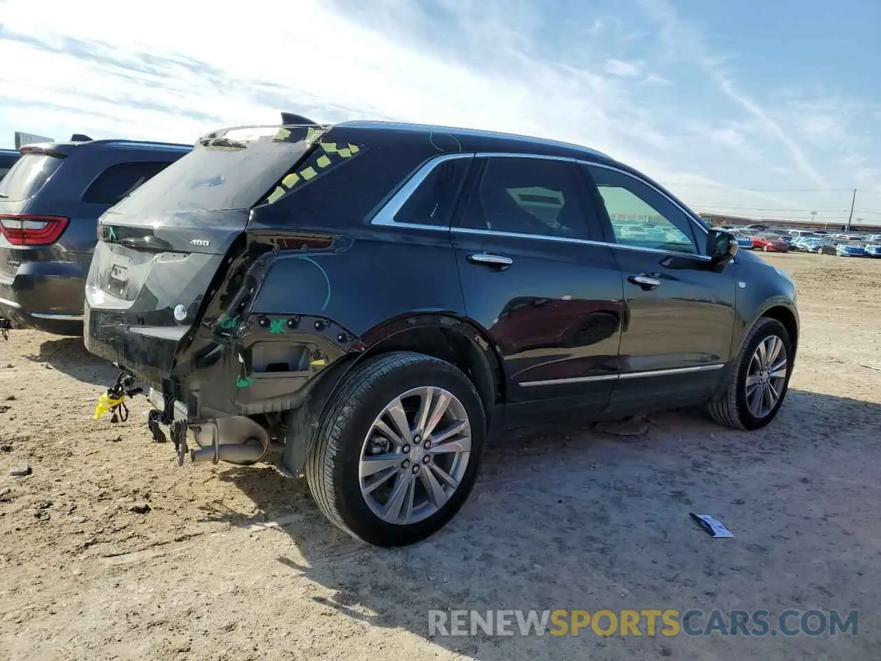 3 Photograph of a damaged car 1GYKNCRS6RZ718865 CADILLAC XT5 2024