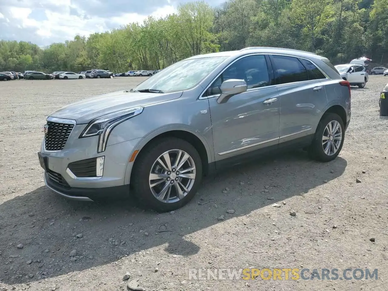 1 Photograph of a damaged car 1GYKNDRS0RZ721508 CADILLAC XT5 2024