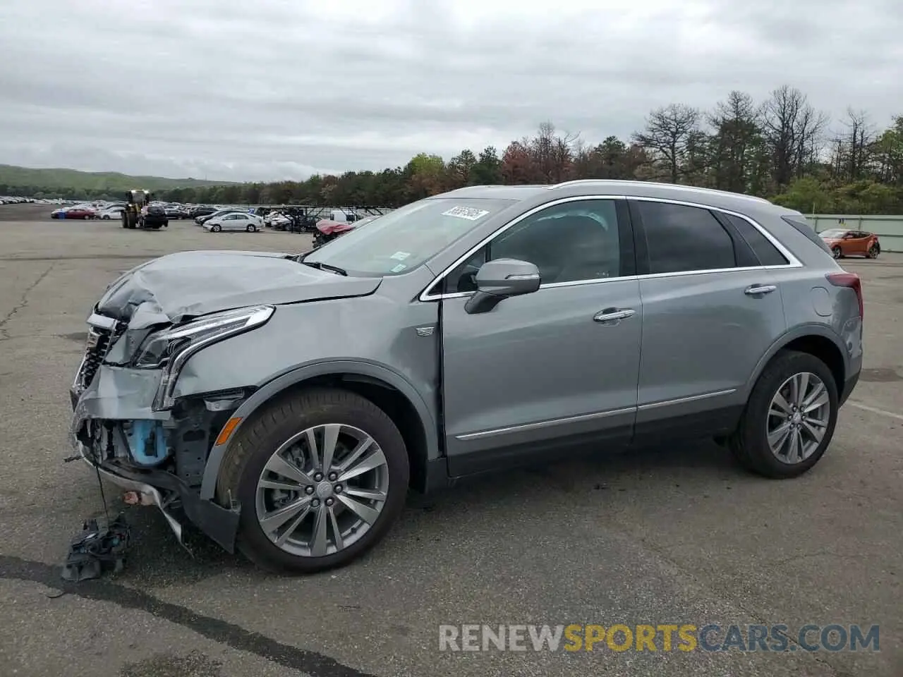 1 Photograph of a damaged car 1GYKNDRS0RZ729463 CADILLAC XT5 2024
