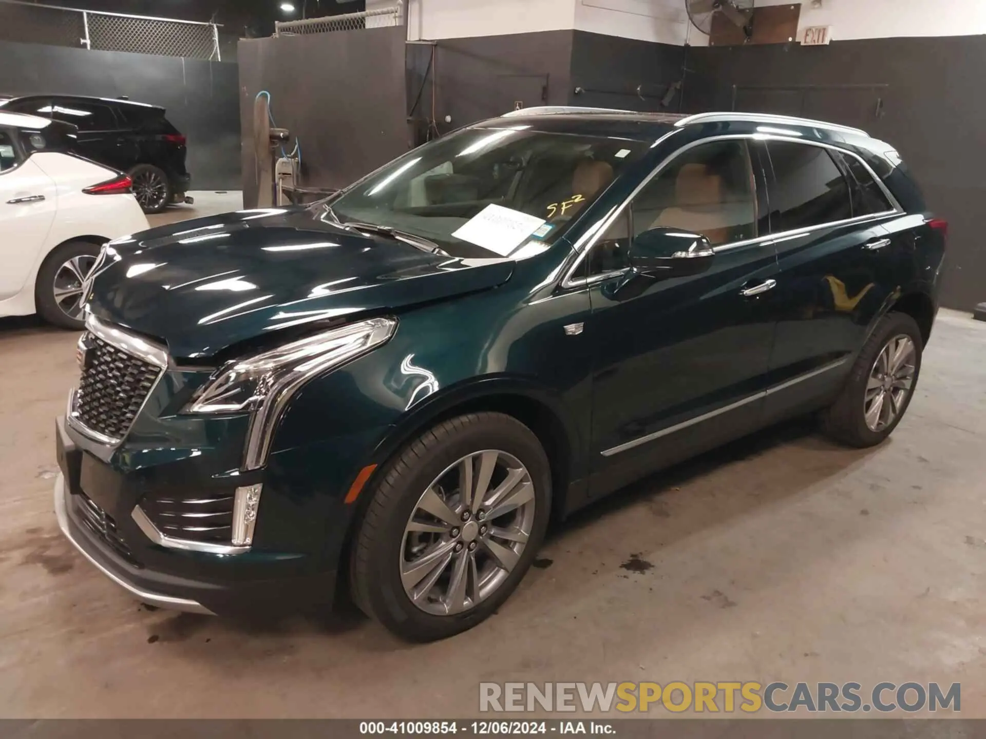 2 Photograph of a damaged car 1GYKNDRS0RZ736221 CADILLAC XT5 2024