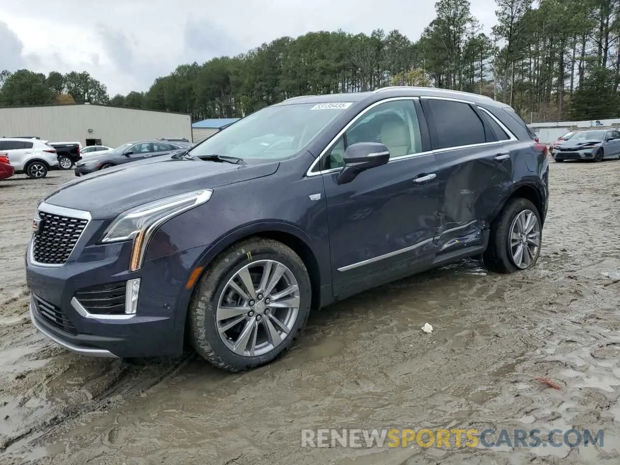 1 Photograph of a damaged car 1GYKNDRS2RZ723969 CADILLAC XT5 2024