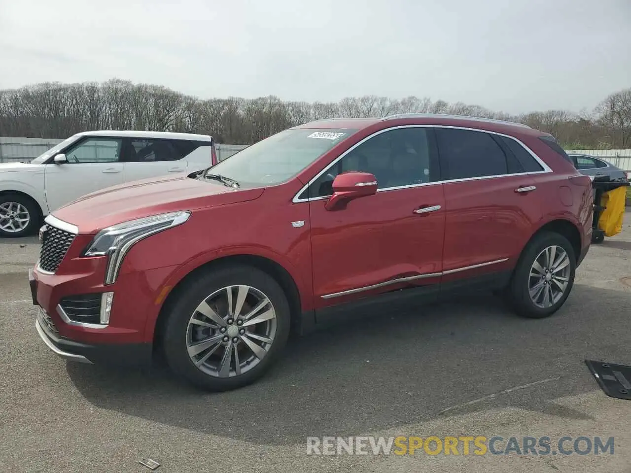 1 Photograph of a damaged car 1GYKNDRS4RZ735475 CADILLAC XT5 2024