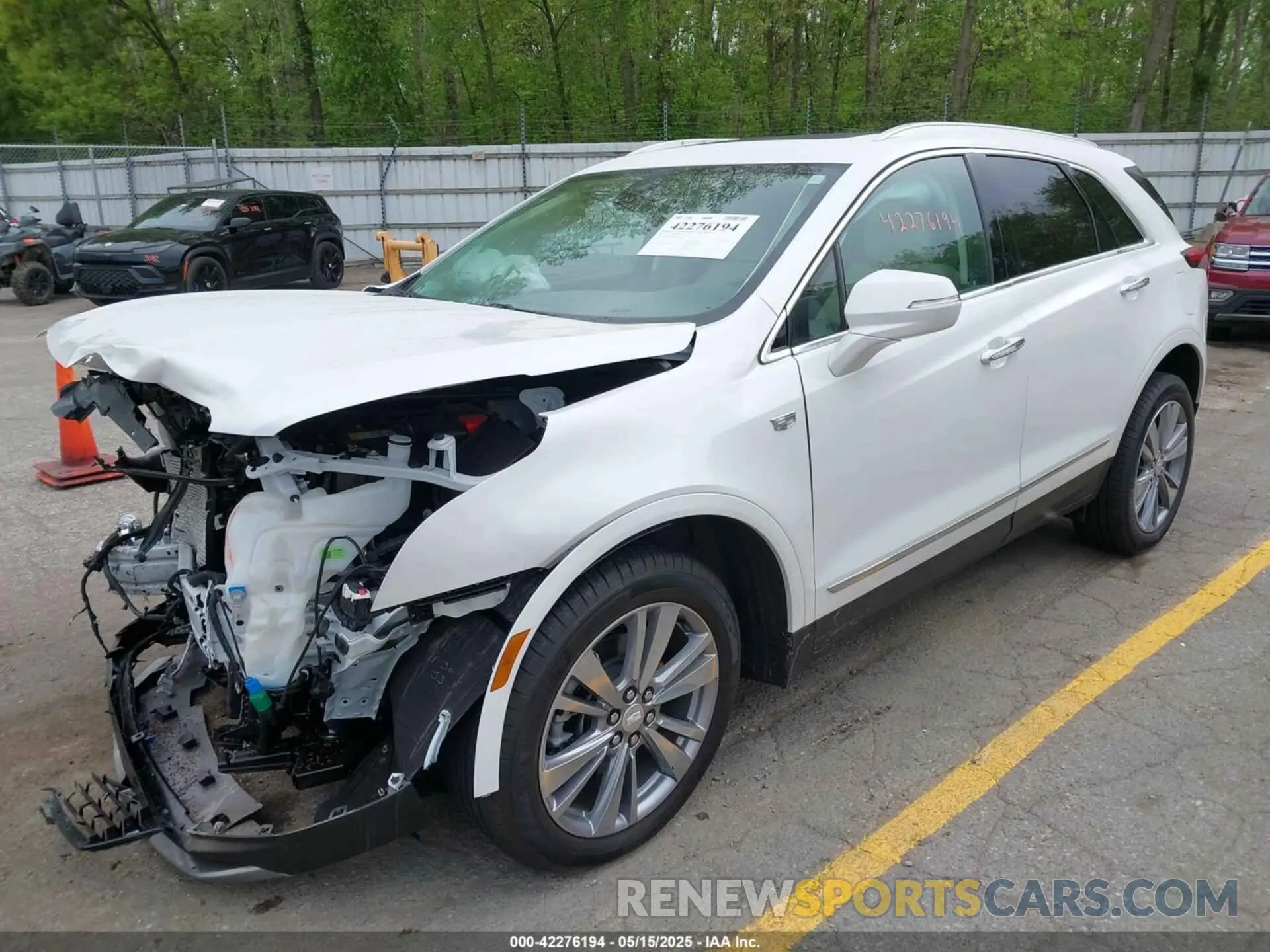 2 Photograph of a damaged car 1GYKNDRS6RZ728334 CADILLAC XT5 2024