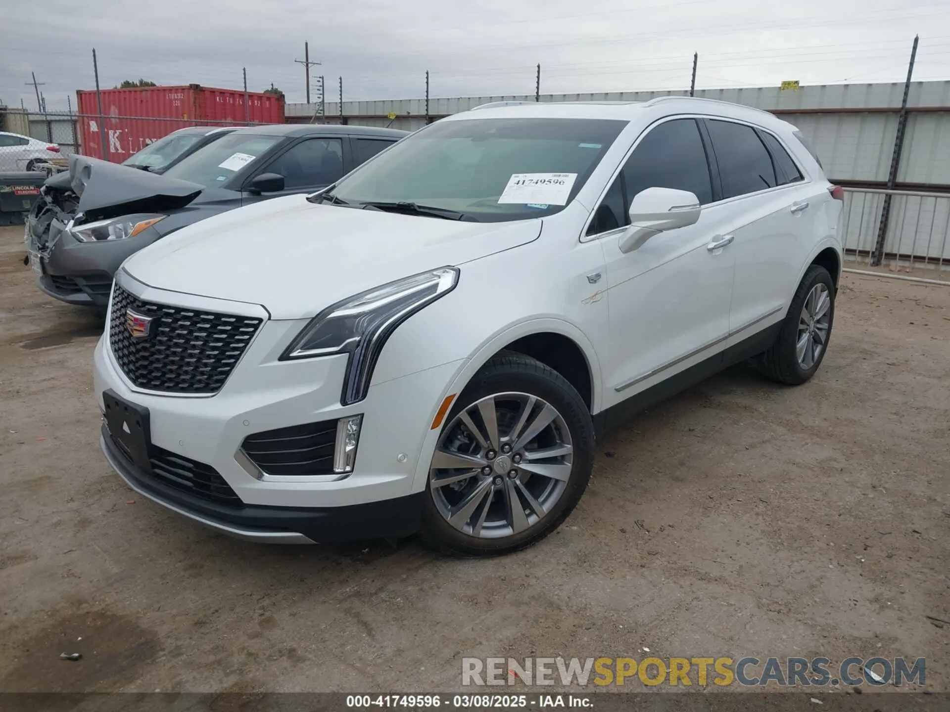 2 Photograph of a damaged car 1GYKNERSXRZ707816 CADILLAC XT5 2024