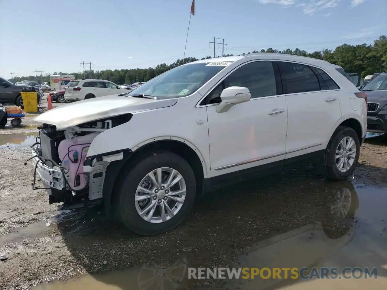 1 Photograph of a damaged car 1GYKNAR48SZ109529 CADILLAC XT5 2025