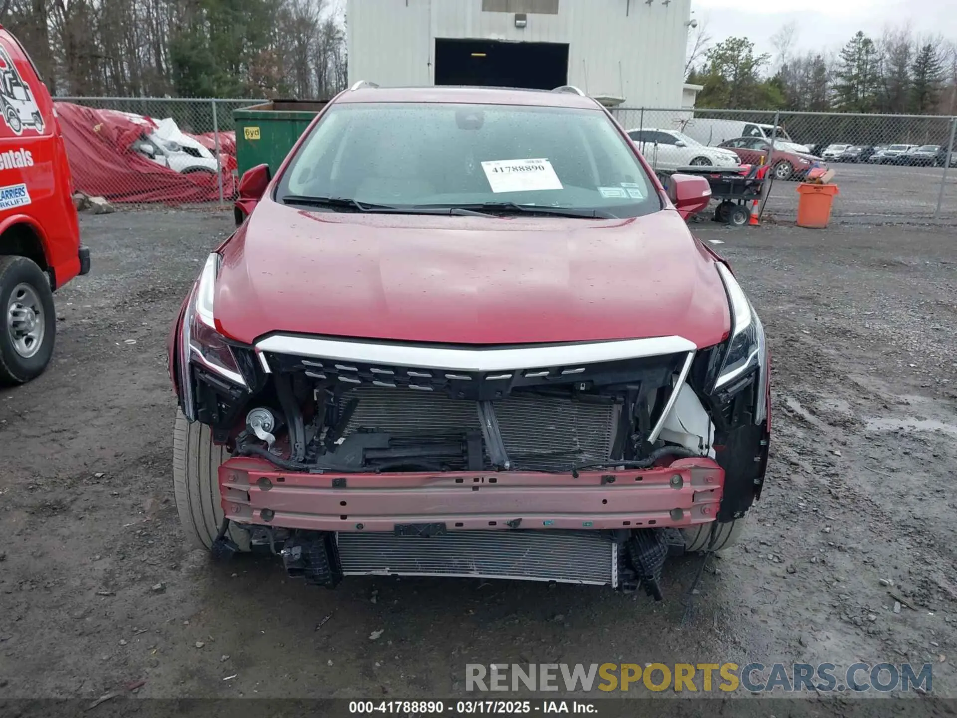 12 Photograph of a damaged car 1GYKNDR44SZ101557 CADILLAC XT5 2025