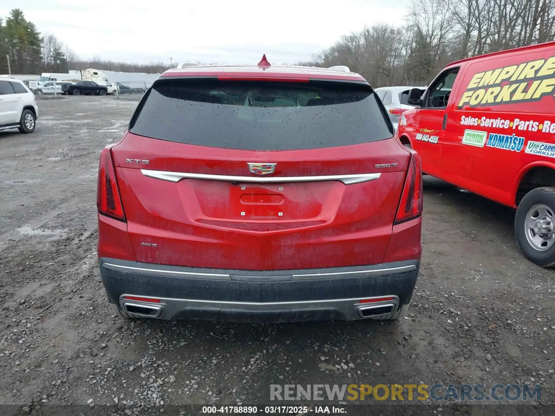 16 Photograph of a damaged car 1GYKNDR44SZ101557 CADILLAC XT5 2025