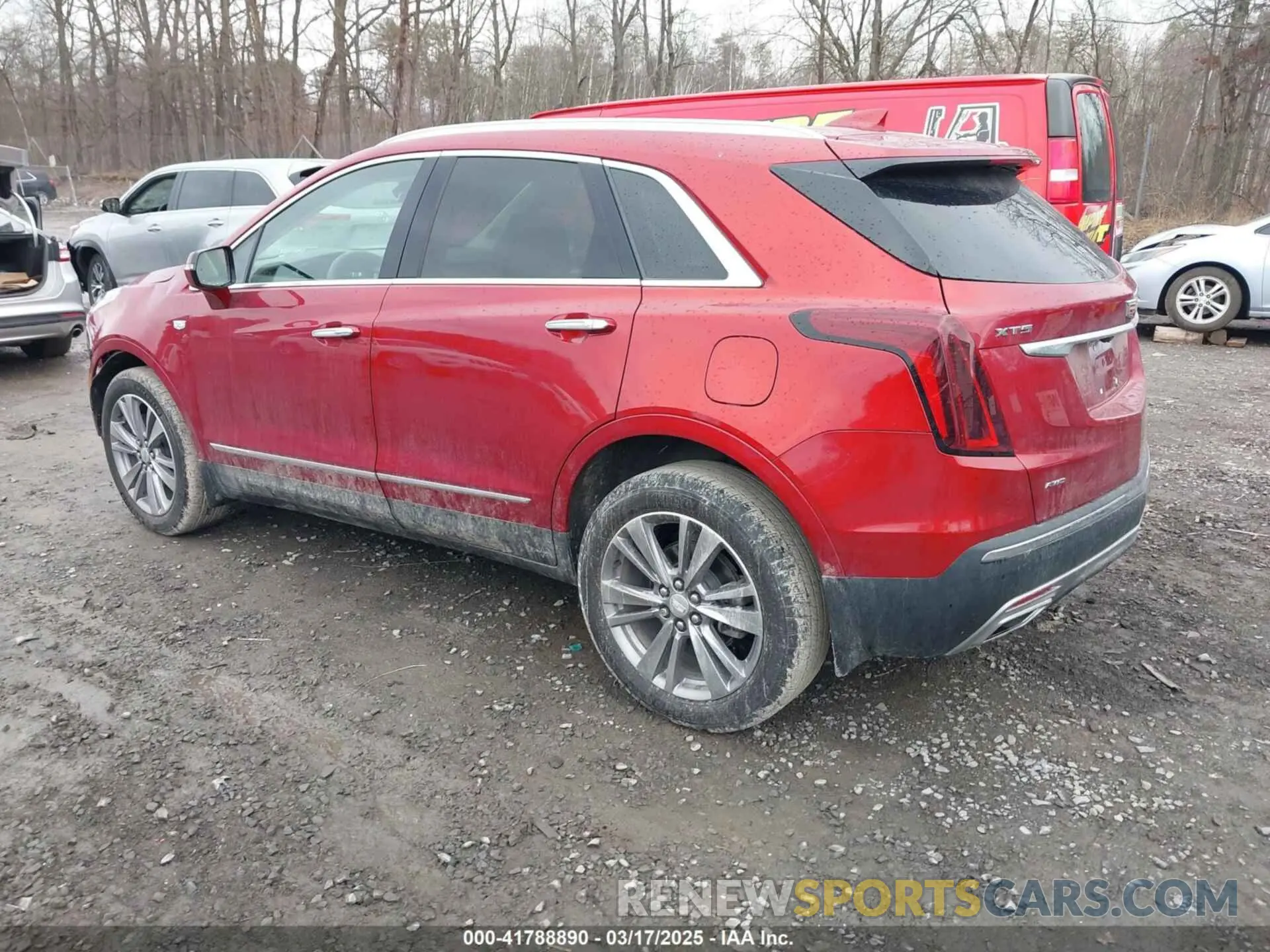 3 Photograph of a damaged car 1GYKNDR44SZ101557 CADILLAC XT5 2025
