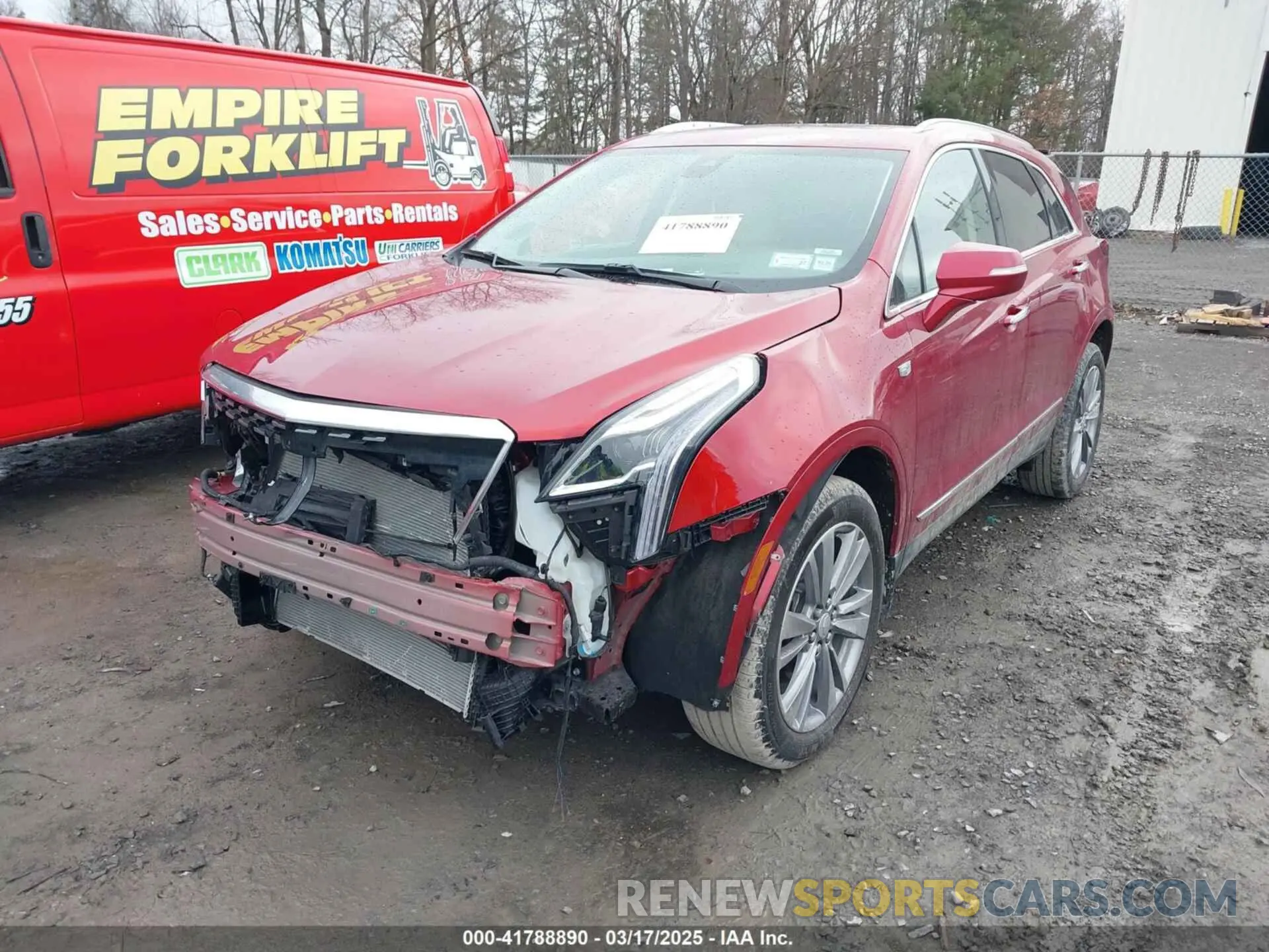 6 Photograph of a damaged car 1GYKNDR44SZ101557 CADILLAC XT5 2025