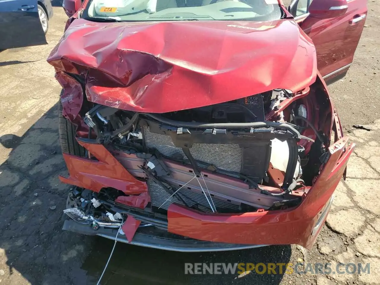 11 Photograph of a damaged car 1GYKNDRS6SZ113580 CADILLAC XT5 2025