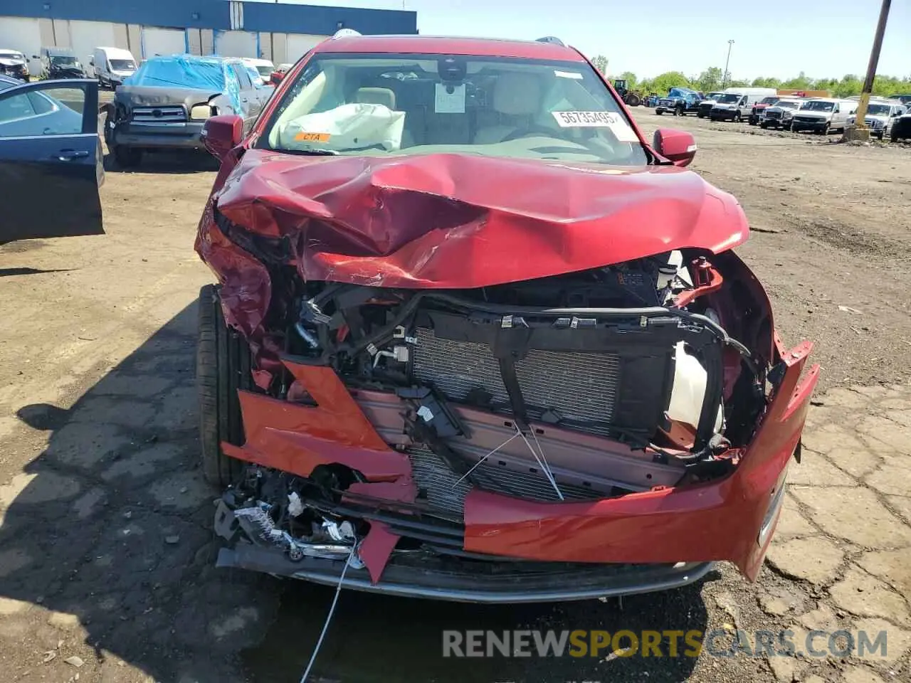 5 Photograph of a damaged car 1GYKNDRS6SZ113580 CADILLAC XT5 2025