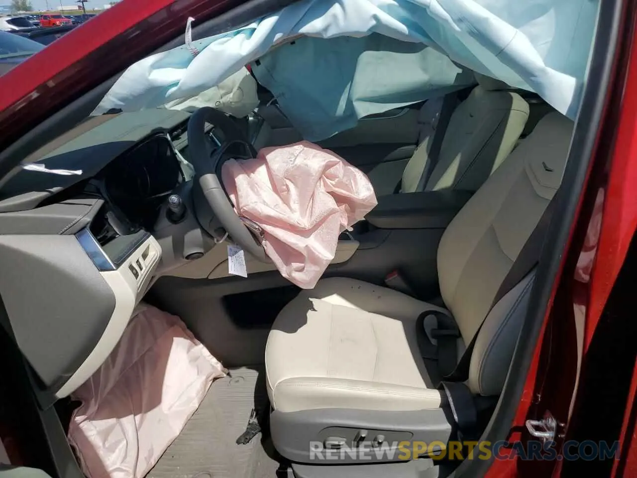 7 Photograph of a damaged car 1GYKNDRS6SZ113580 CADILLAC XT5 2025