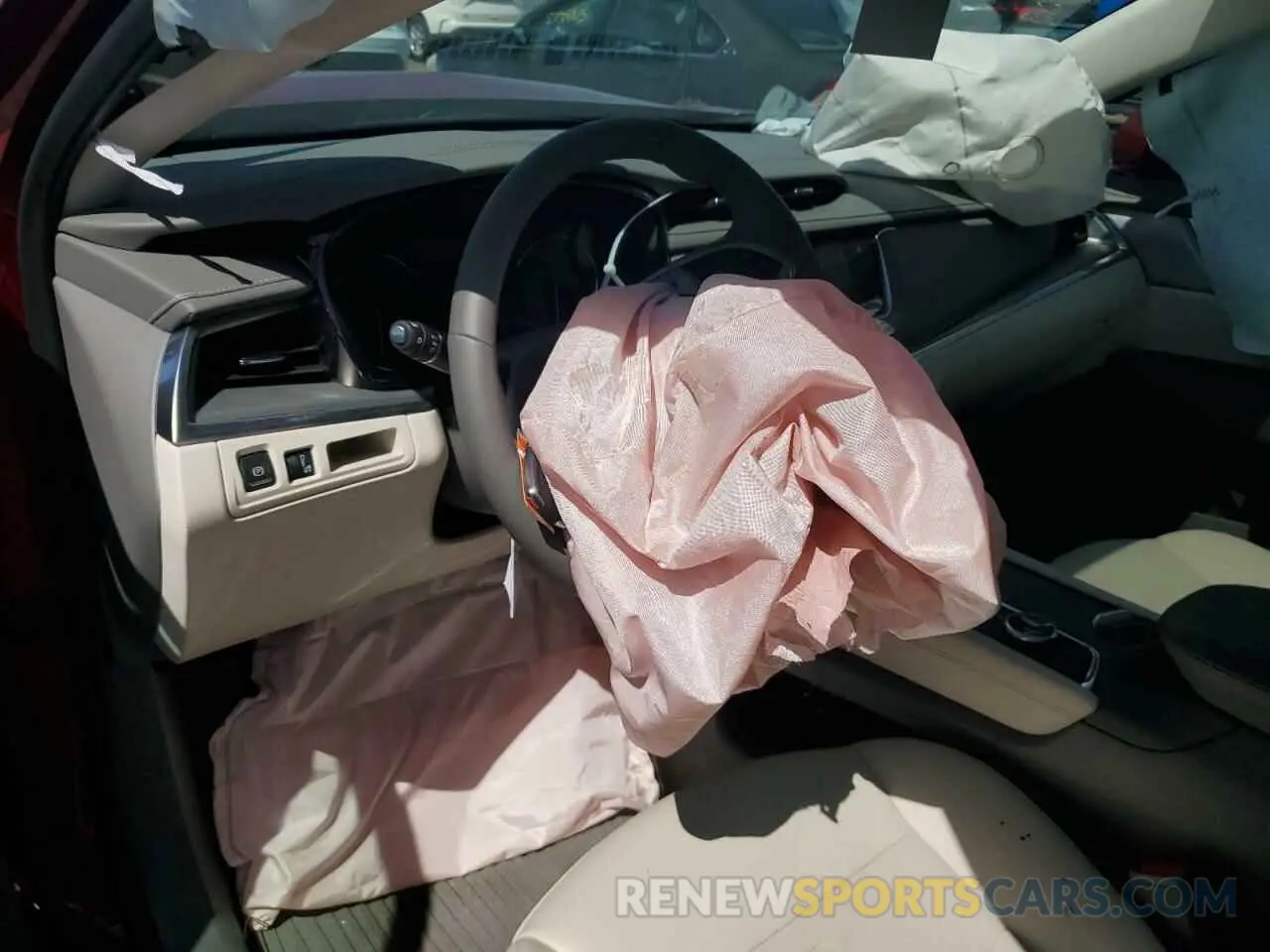 8 Photograph of a damaged car 1GYKNDRS6SZ113580 CADILLAC XT5 2025