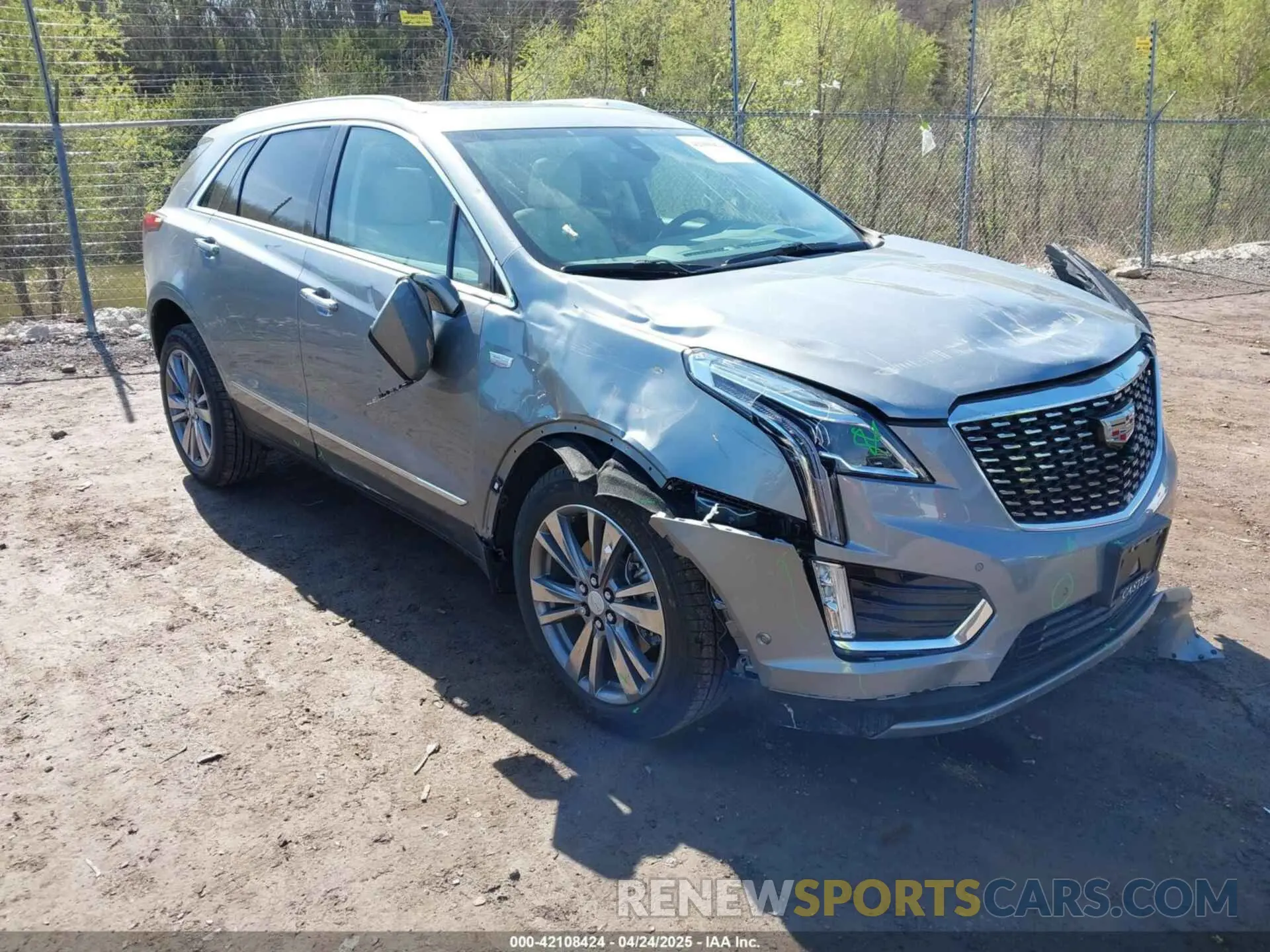 1 Photograph of a damaged car 1GYKNDRS7SZ128931 CADILLAC XT5 2025