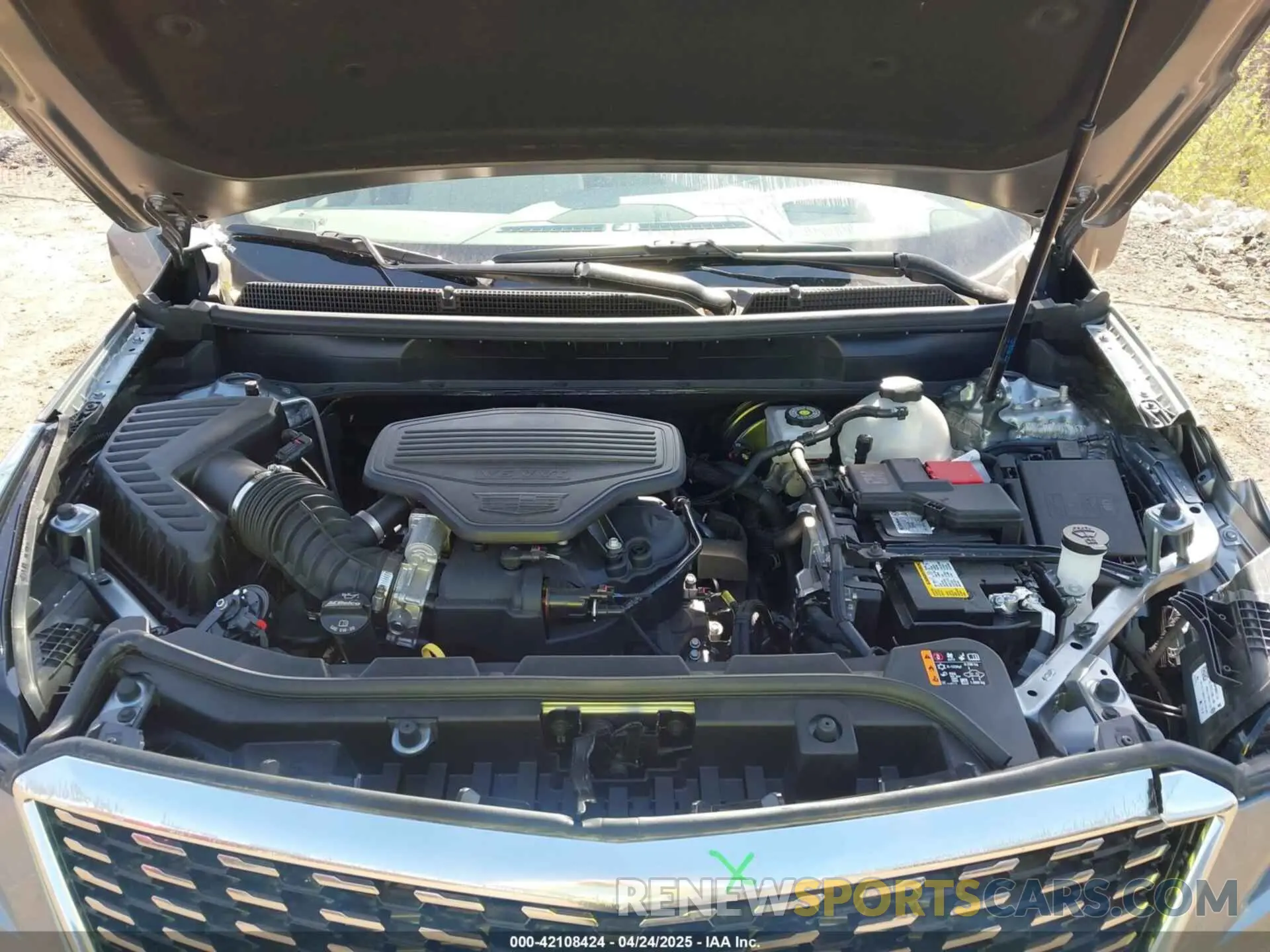 10 Photograph of a damaged car 1GYKNDRS7SZ128931 CADILLAC XT5 2025