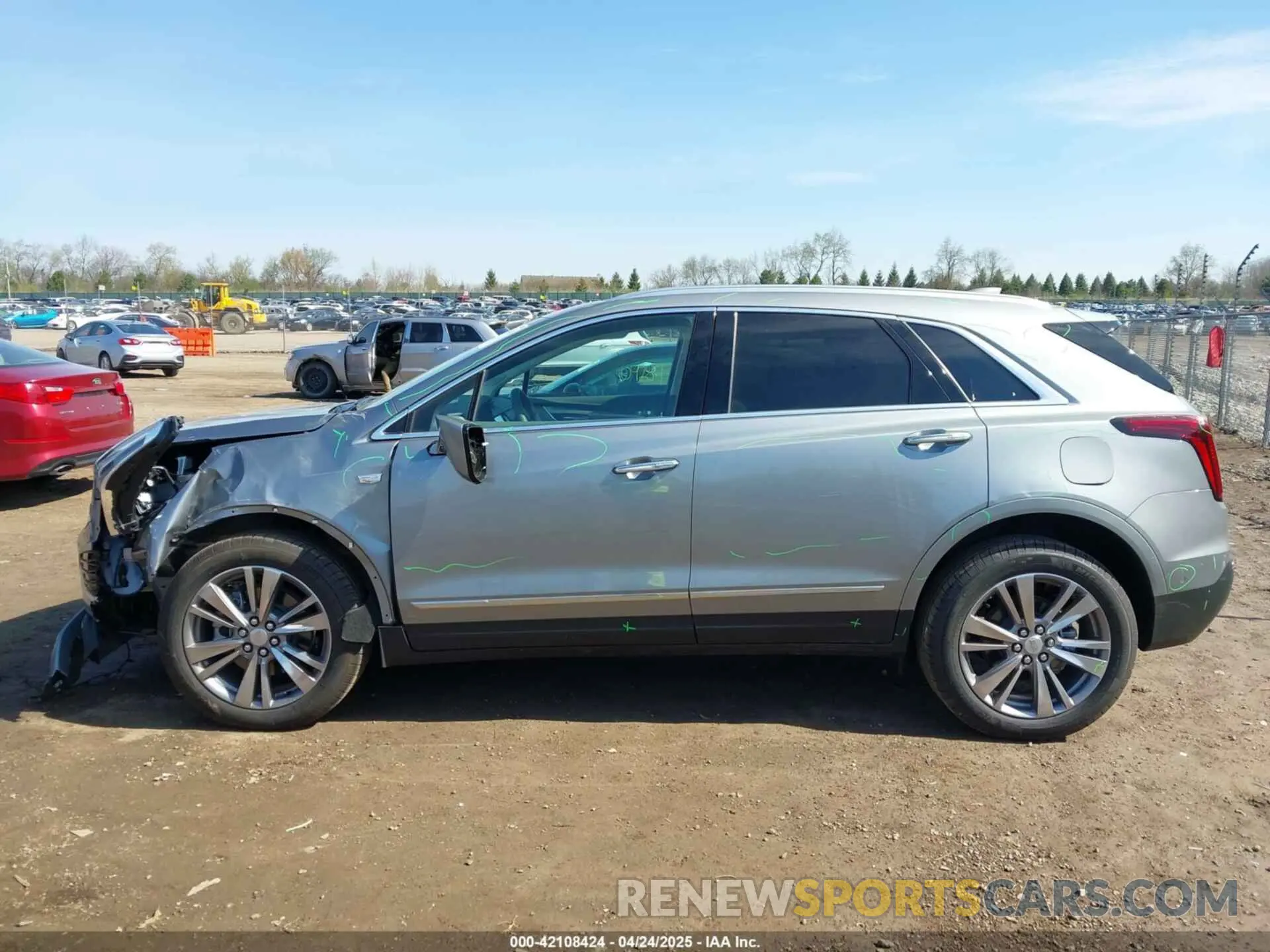 15 Photograph of a damaged car 1GYKNDRS7SZ128931 CADILLAC XT5 2025