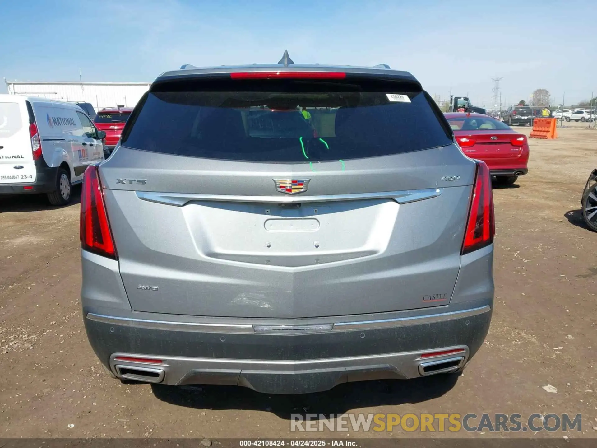17 Photograph of a damaged car 1GYKNDRS7SZ128931 CADILLAC XT5 2025