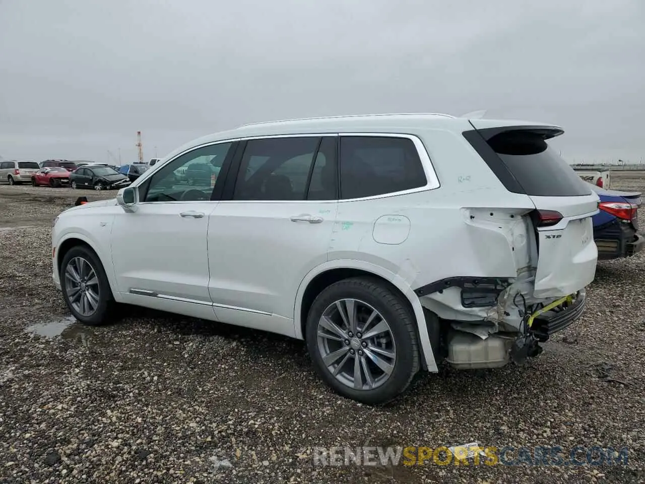 2 Photograph of a damaged car 1GYKPCRS0LZ173389 CADILLAC XT6 2020