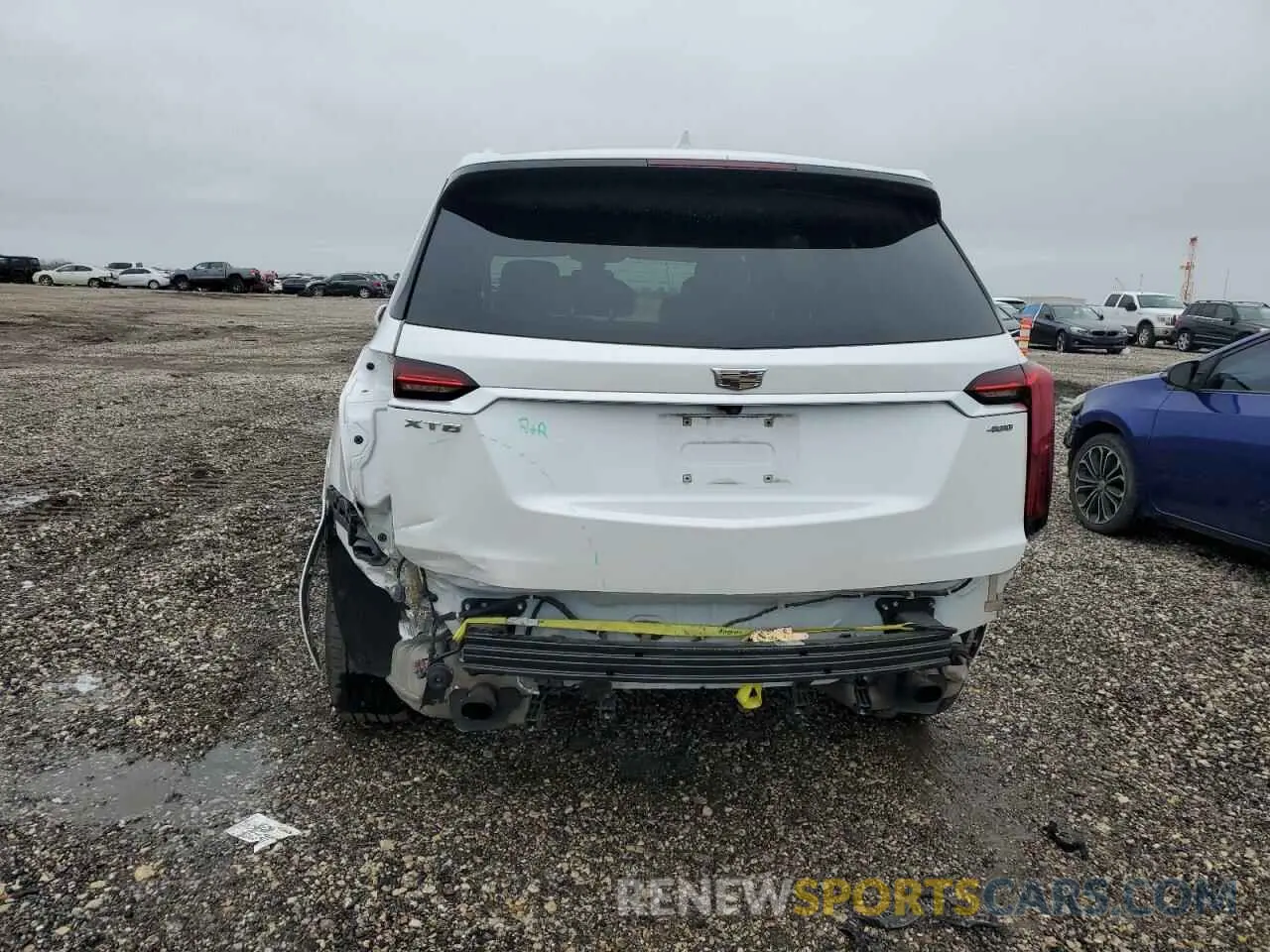 6 Photograph of a damaged car 1GYKPCRS0LZ173389 CADILLAC XT6 2020