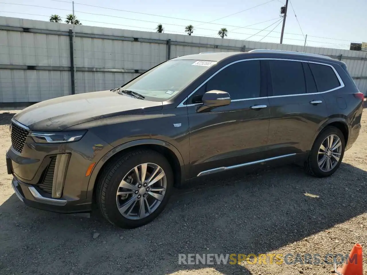 1 Photograph of a damaged car 1GYKPCRS1LZ199080 CADILLAC XT6 2020