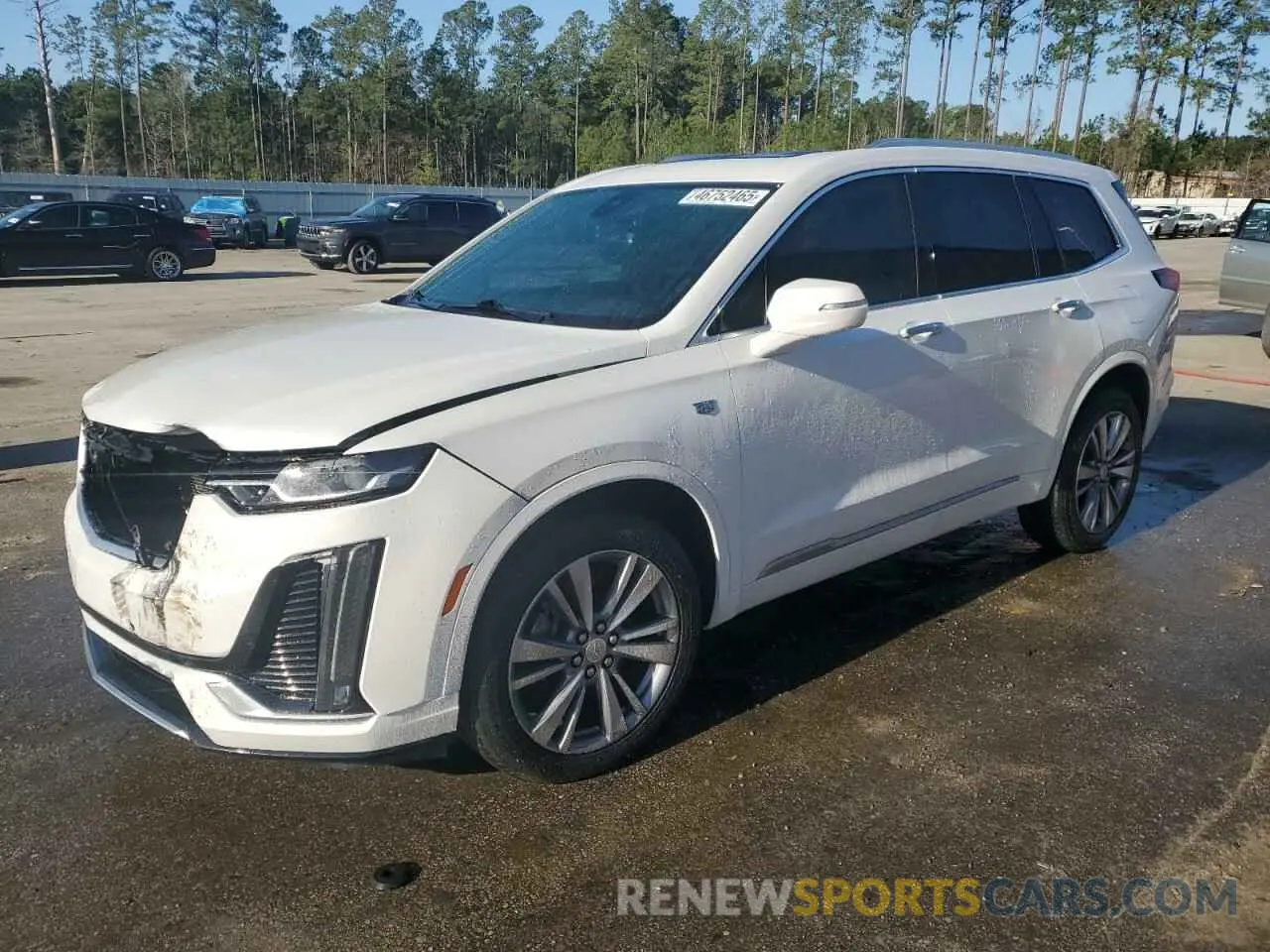 1 Photograph of a damaged car 1GYKPCRS5LZ184078 CADILLAC XT6 2020