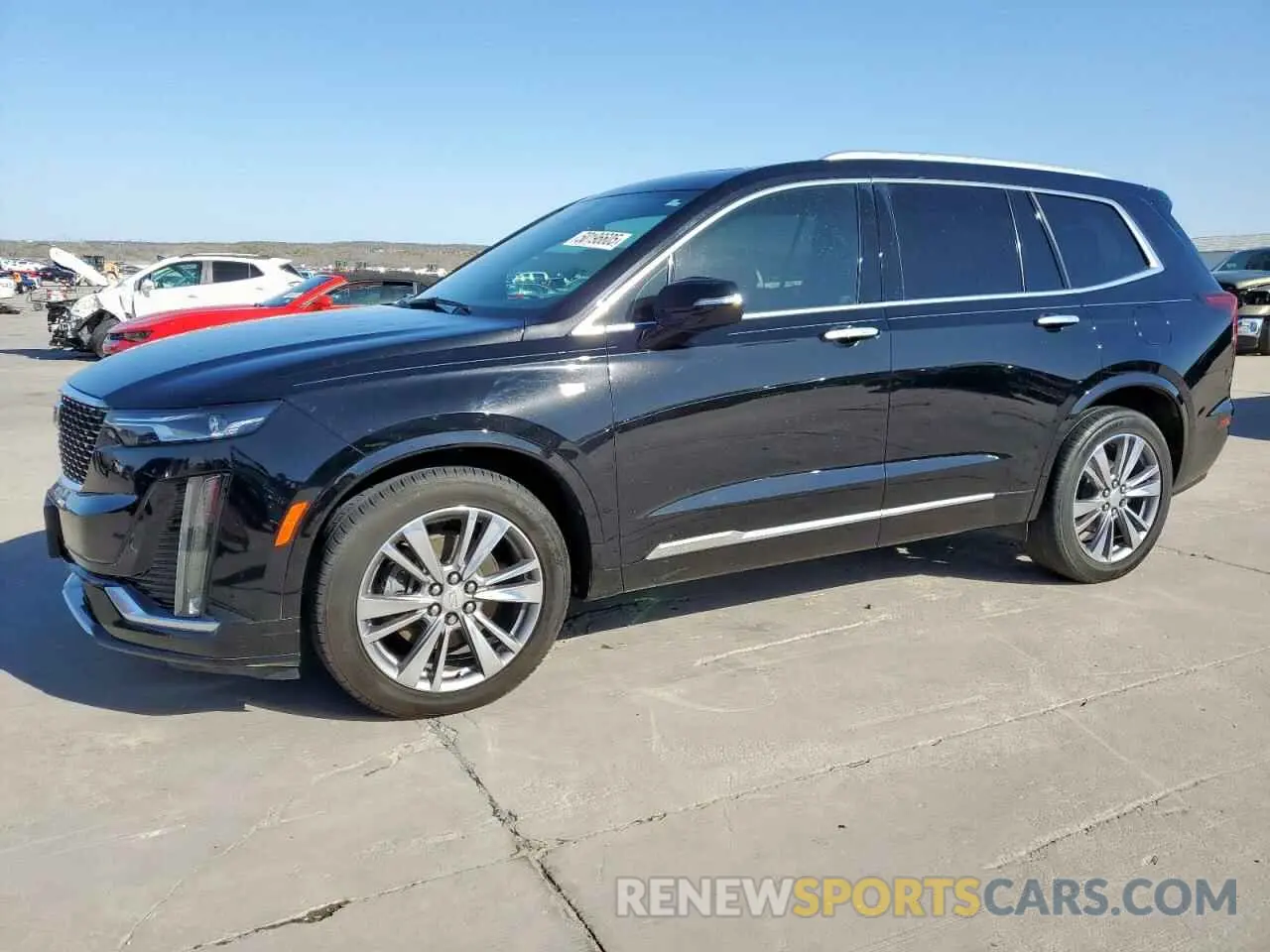 1 Photograph of a damaged car 1GYKPCRS7LZ131298 CADILLAC XT6 2020