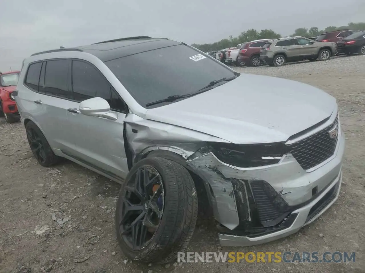 4 Photograph of a damaged car 1GYKPCRS8LZ112792 CADILLAC XT6 2020