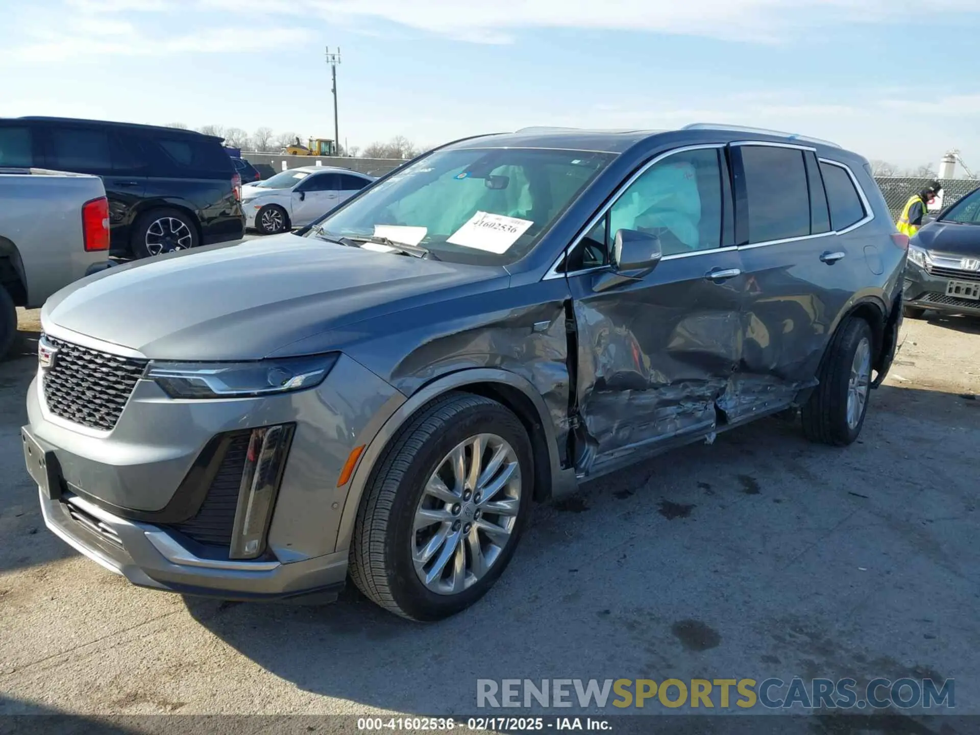2 Photograph of a damaged car 1GYKPCRS8LZ129799 CADILLAC XT6 2020