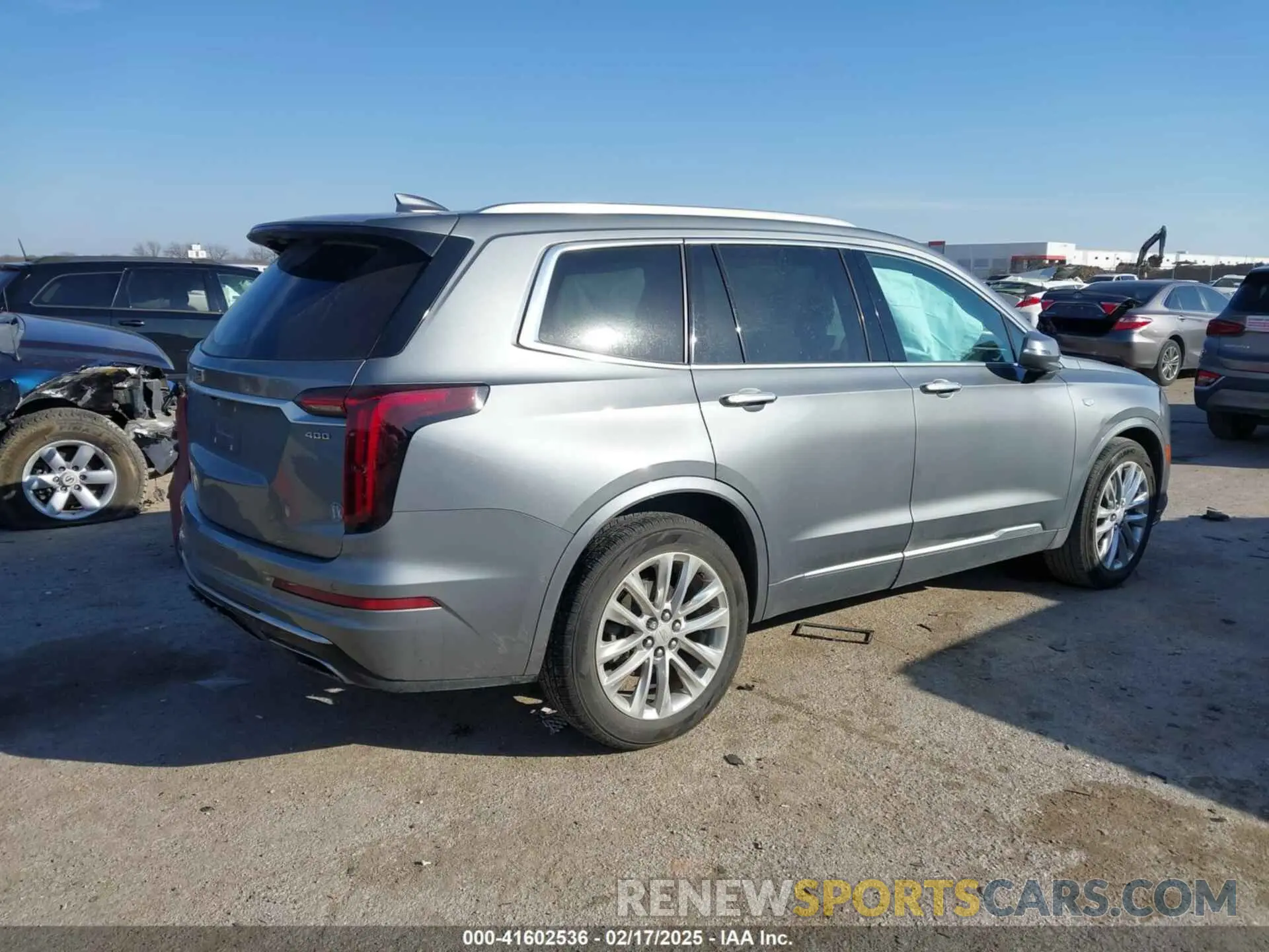 4 Photograph of a damaged car 1GYKPCRS8LZ129799 CADILLAC XT6 2020