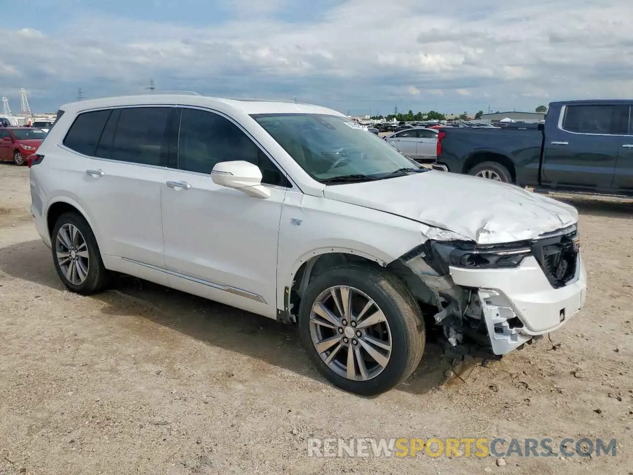4 Photograph of a damaged car 1GYKPCRS9LZ107178 CADILLAC XT6 2020