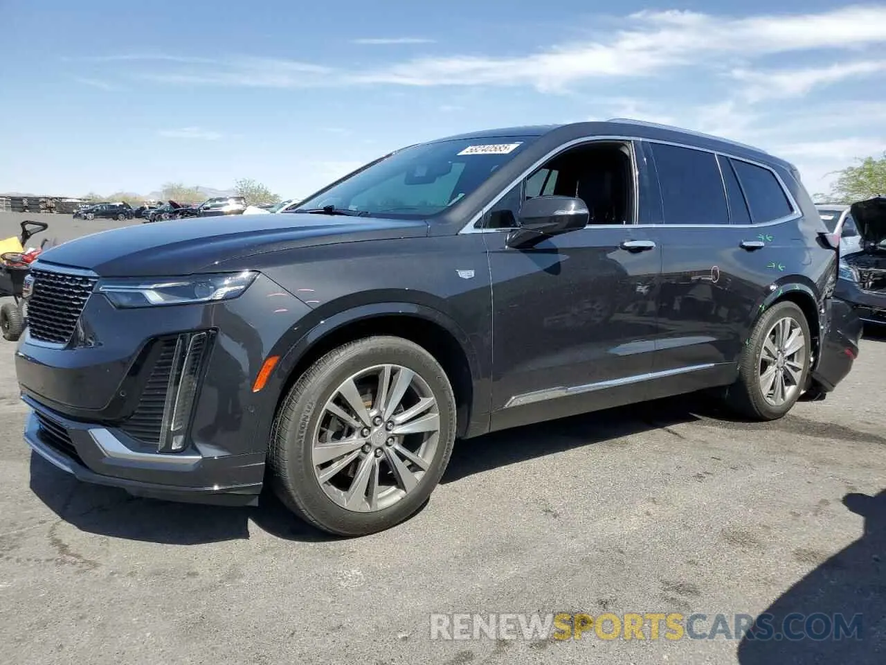 1 Photograph of a damaged car 1GYKPCRS9LZ126510 CADILLAC XT6 2020
