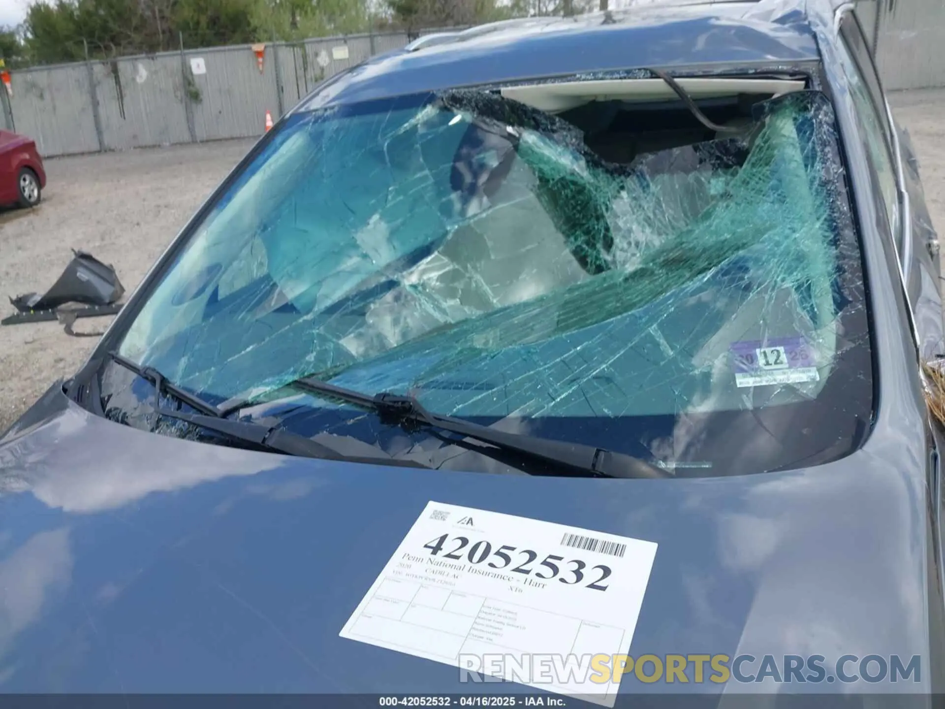 6 Photograph of a damaged car 1GYKPCRS9LZ129763 CADILLAC XT6 2020