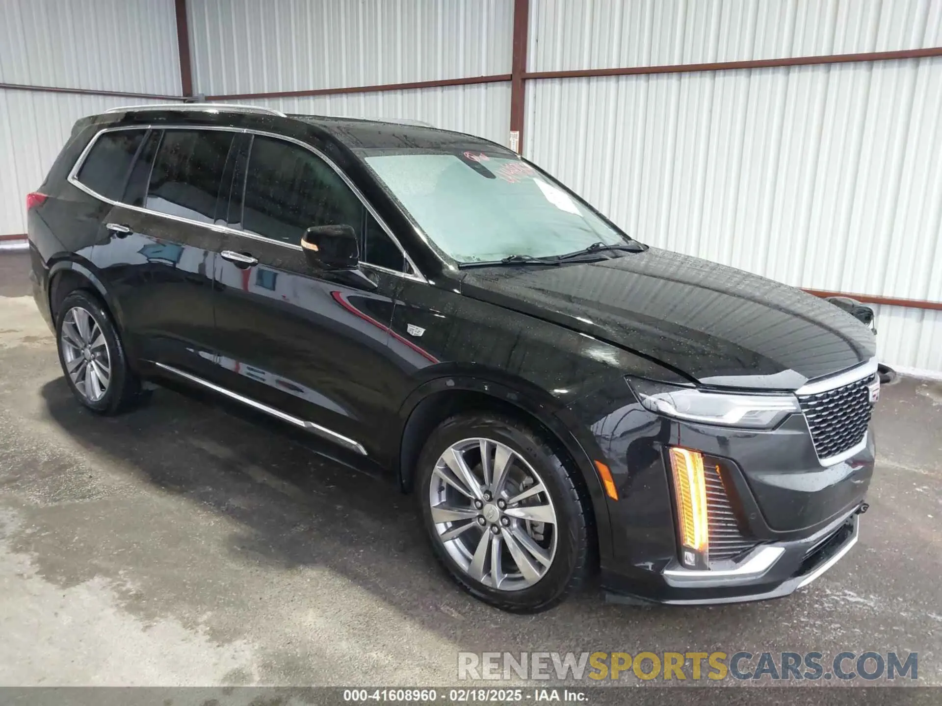 1 Photograph of a damaged car 1GYKPCRS9LZ177120 CADILLAC XT6 2020